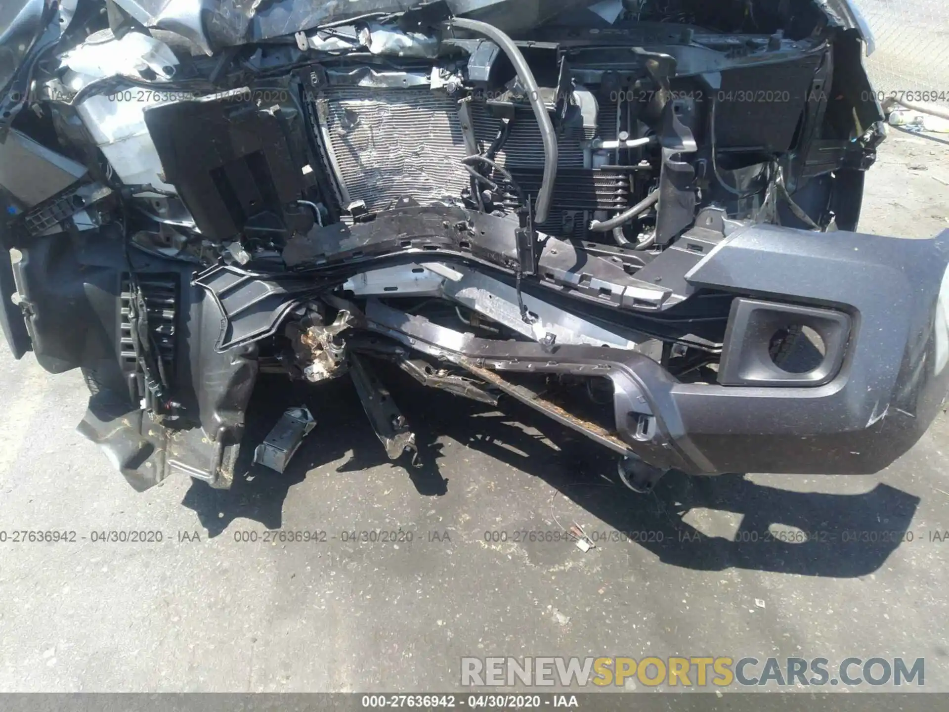 6 Photograph of a damaged car 3TMDZ5BN3KM066264 TOYOTA TACOMA 2019