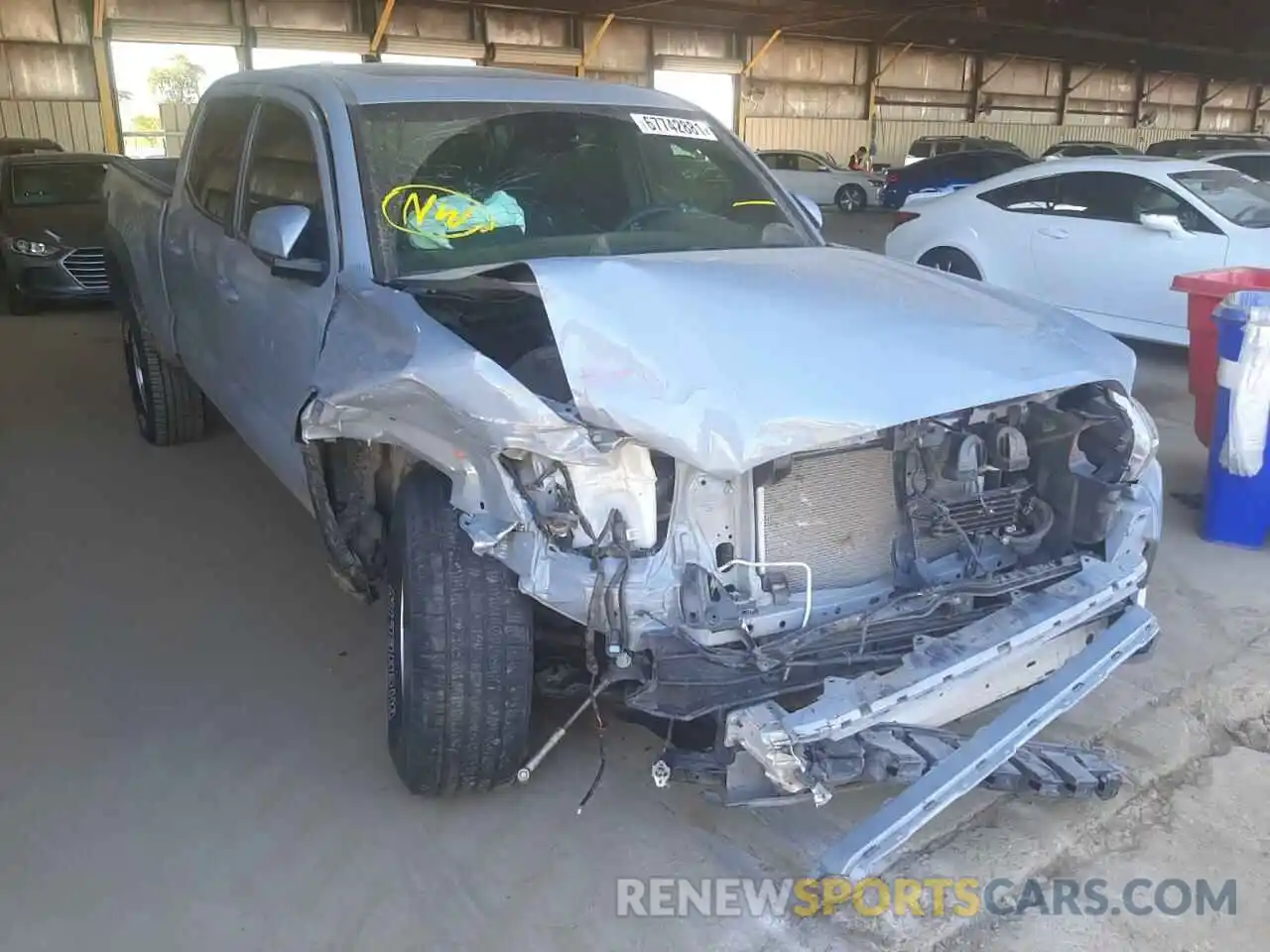 9 Photograph of a damaged car 3TMDZ5BN3KM067575 TOYOTA TACOMA 2019