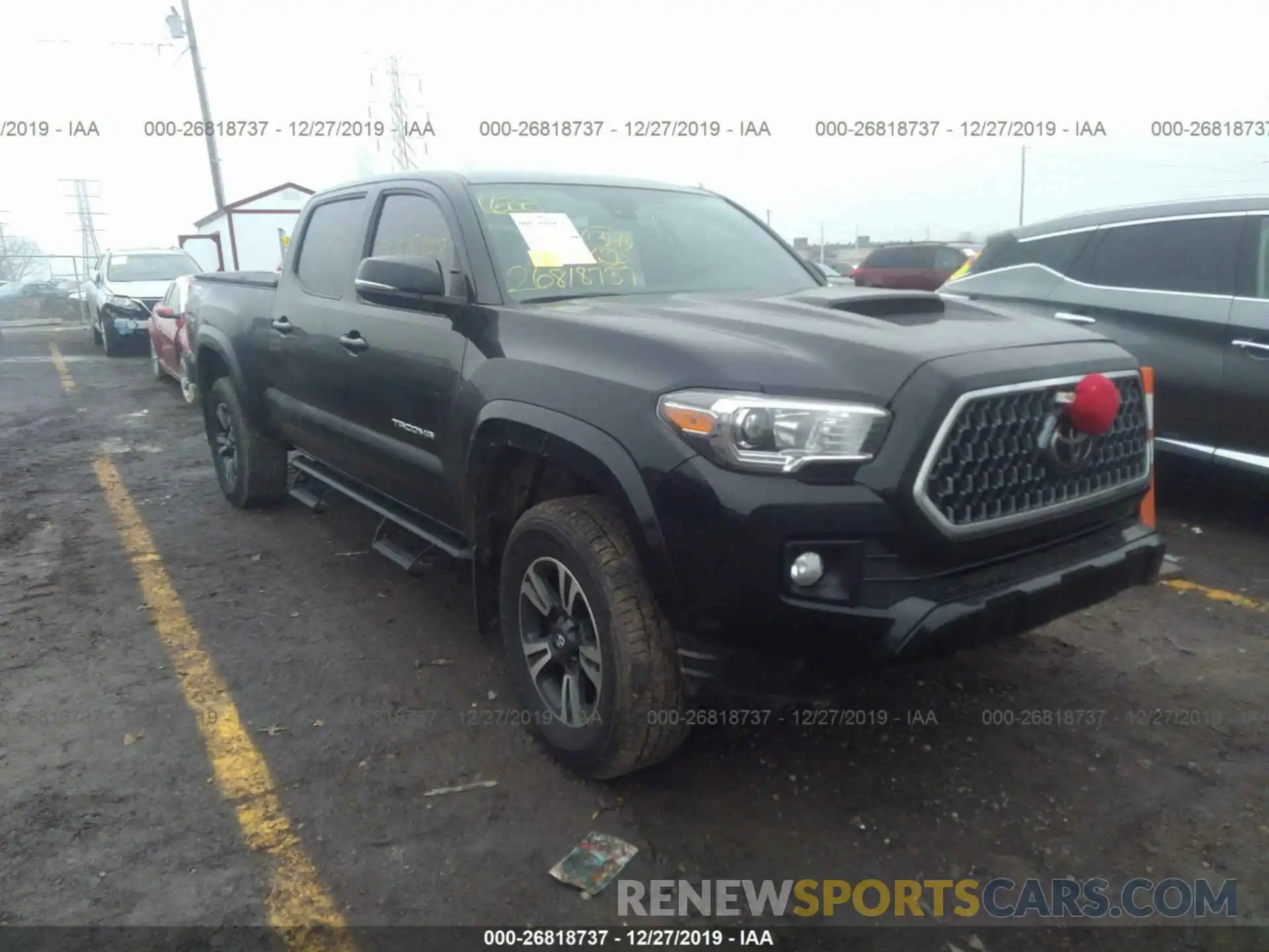 1 Photograph of a damaged car 3TMDZ5BN3KM067897 TOYOTA TACOMA 2019