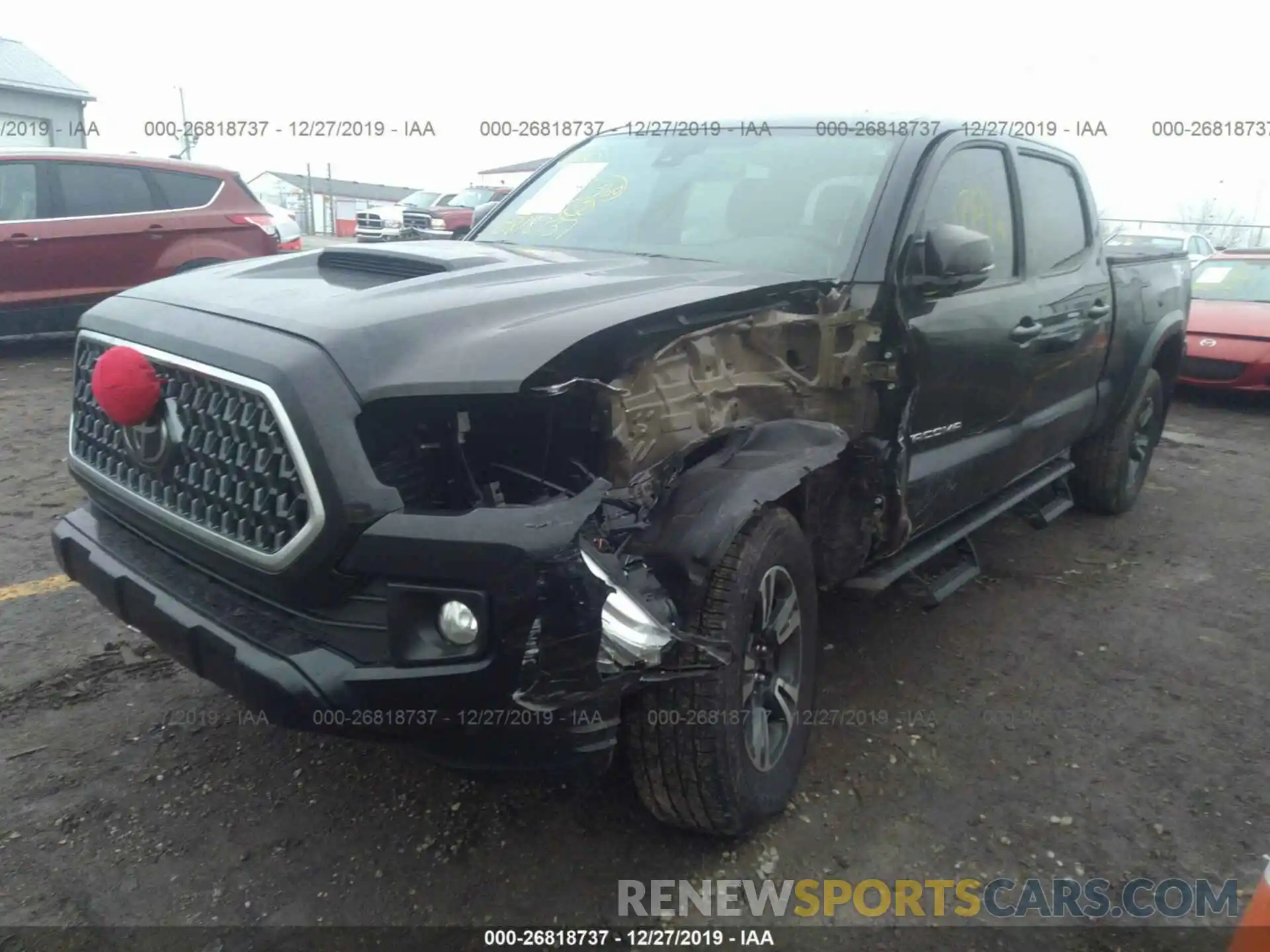 2 Photograph of a damaged car 3TMDZ5BN3KM067897 TOYOTA TACOMA 2019