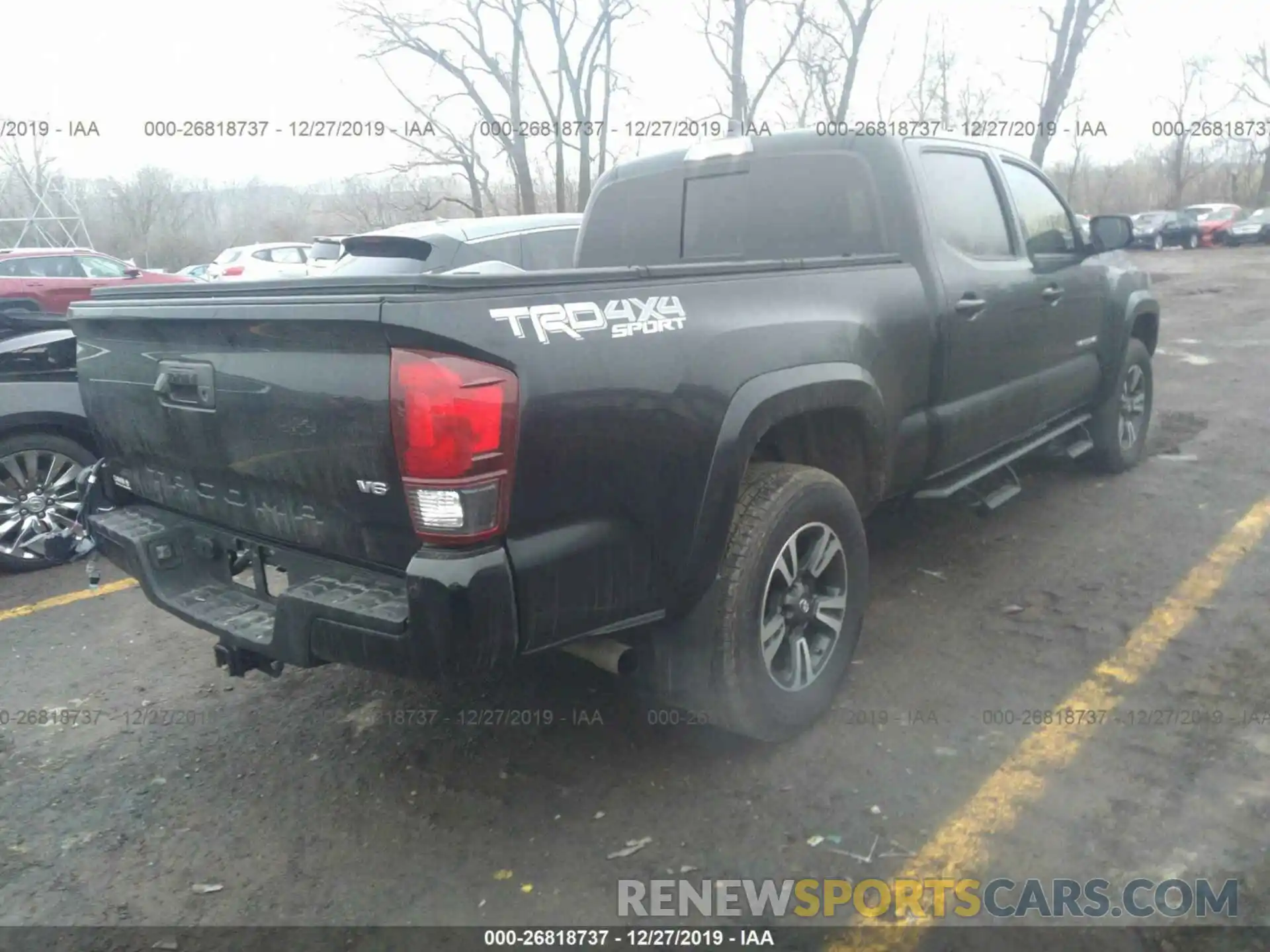 4 Photograph of a damaged car 3TMDZ5BN3KM067897 TOYOTA TACOMA 2019