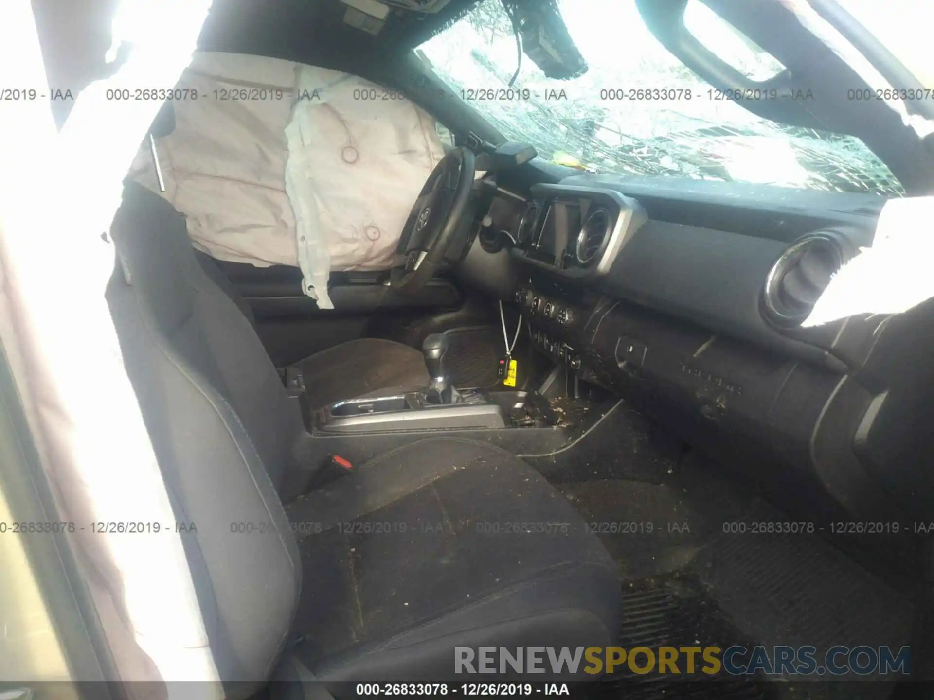 5 Photograph of a damaged car 3TMDZ5BN3KM068225 TOYOTA TACOMA 2019