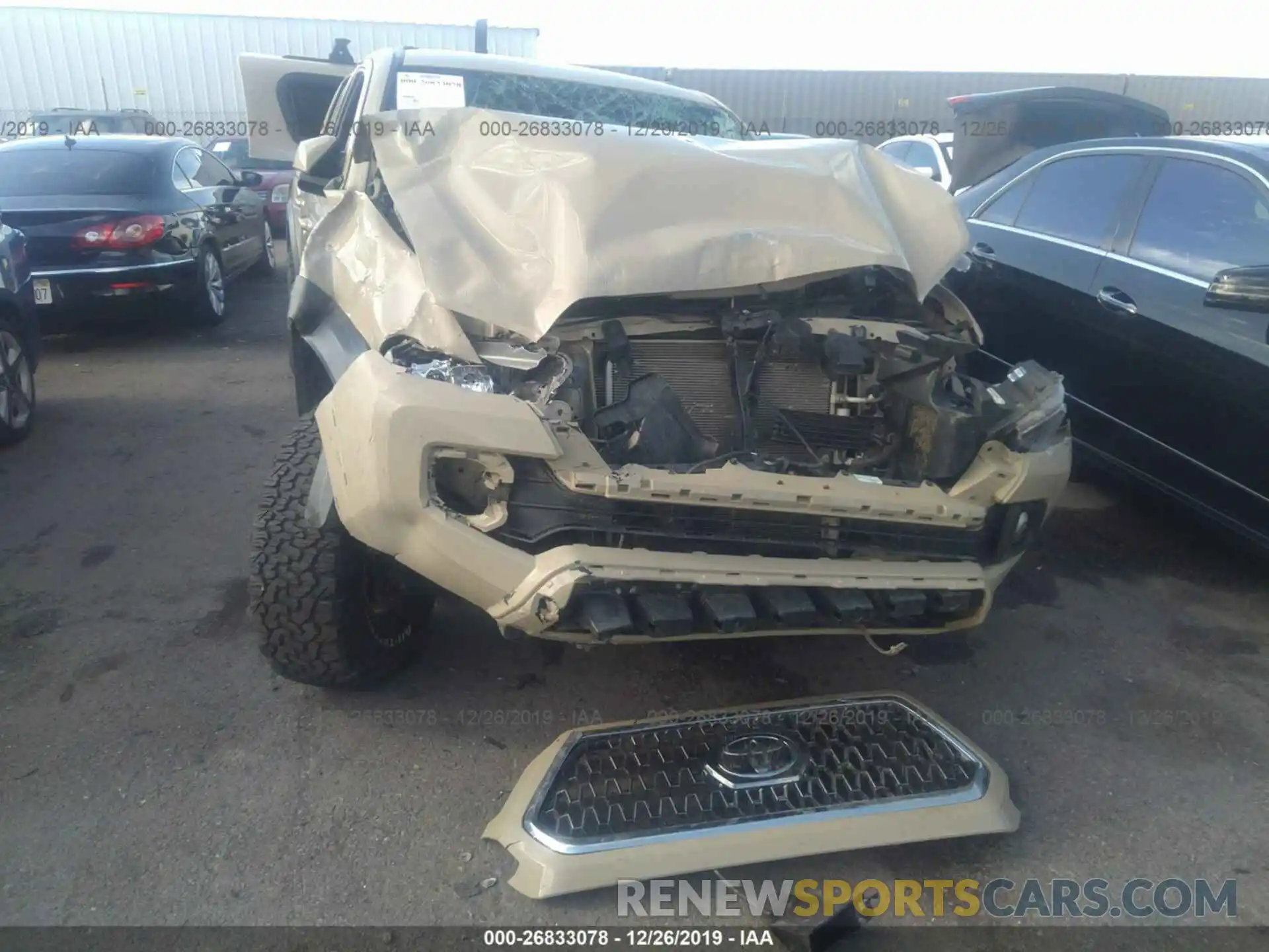 6 Photograph of a damaged car 3TMDZ5BN3KM068225 TOYOTA TACOMA 2019