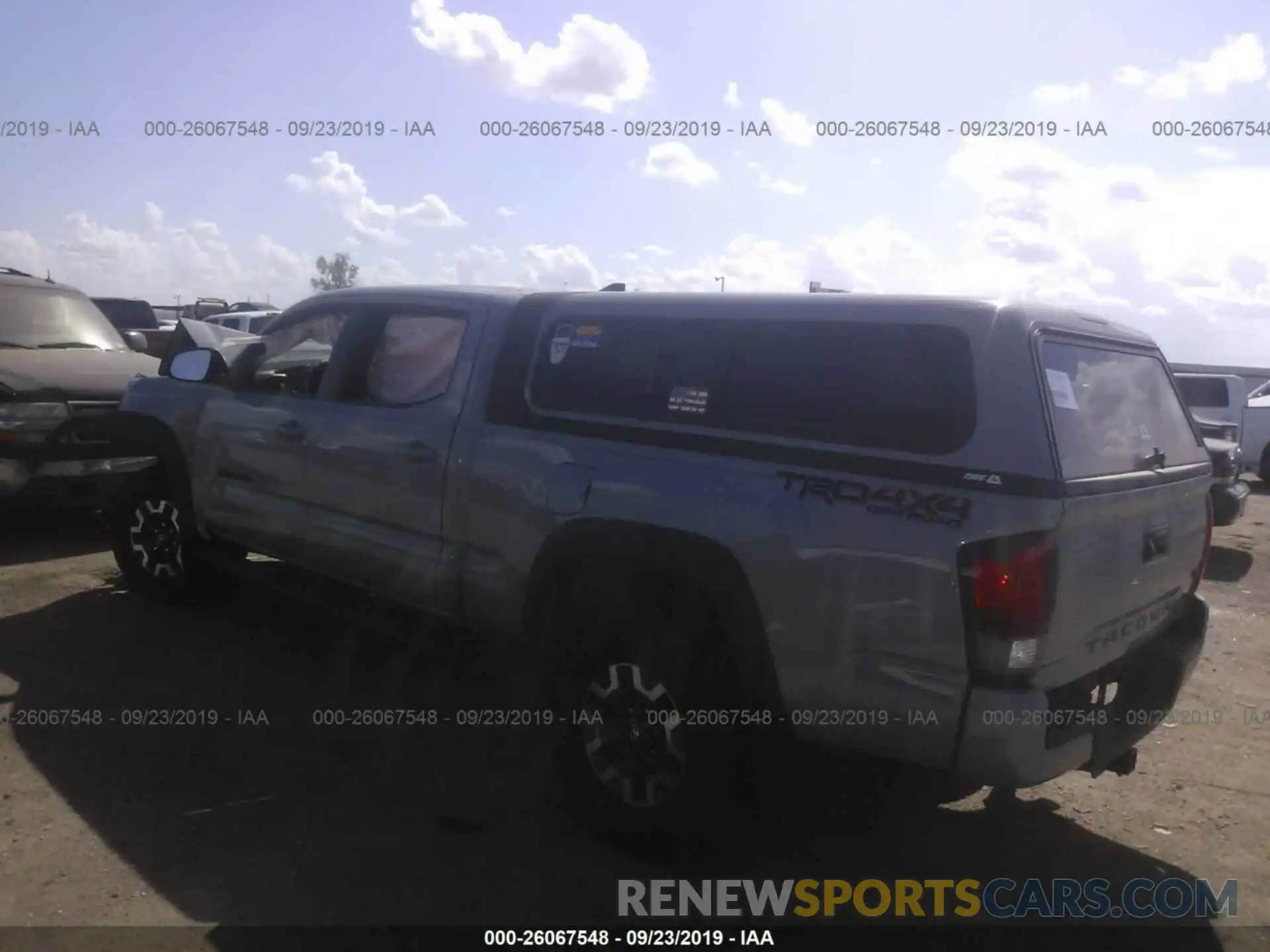 3 Photograph of a damaged car 3TMDZ5BN3KM068435 TOYOTA TACOMA 2019