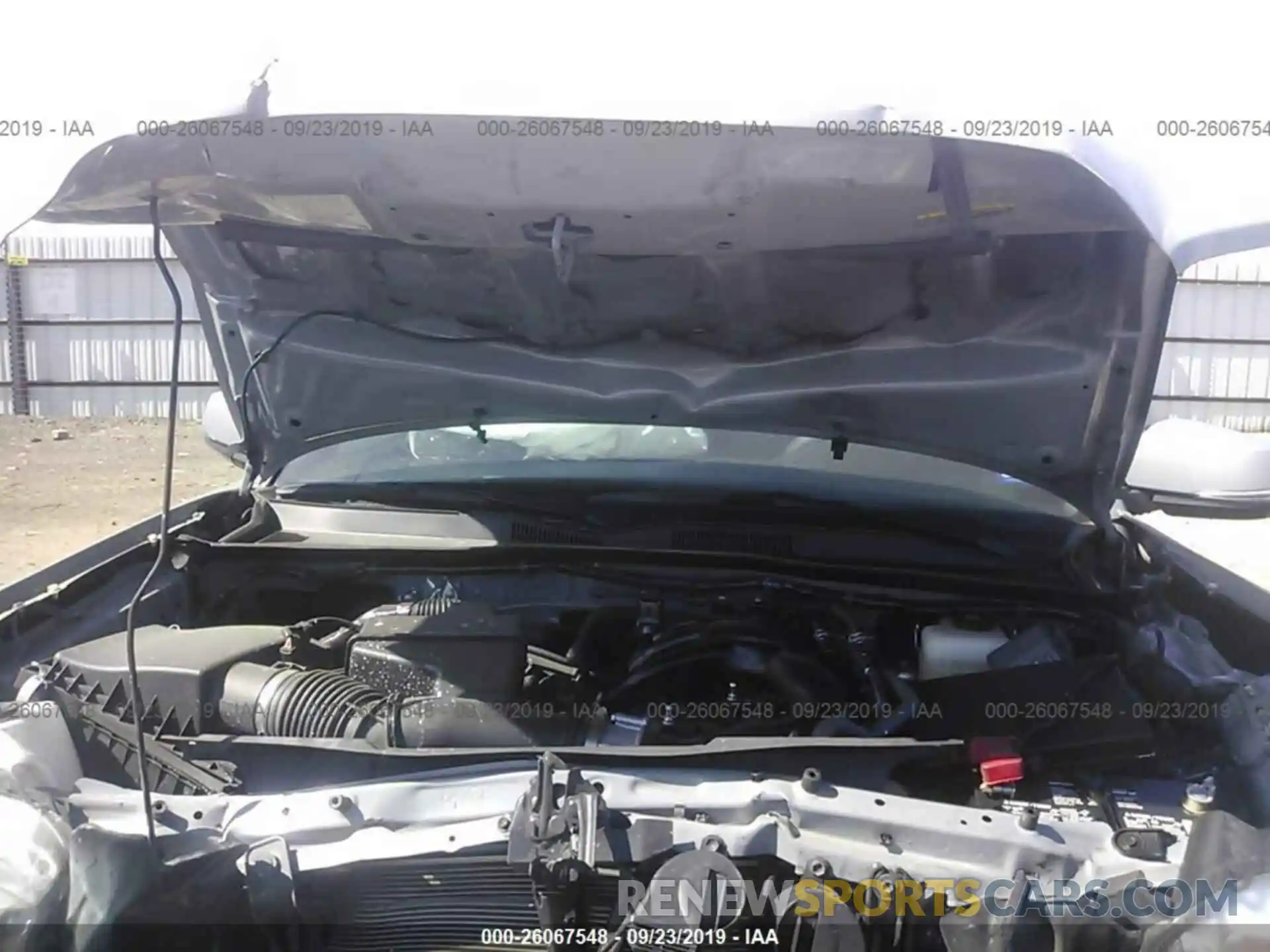 9 Photograph of a damaged car 3TMDZ5BN3KM068435 TOYOTA TACOMA 2019