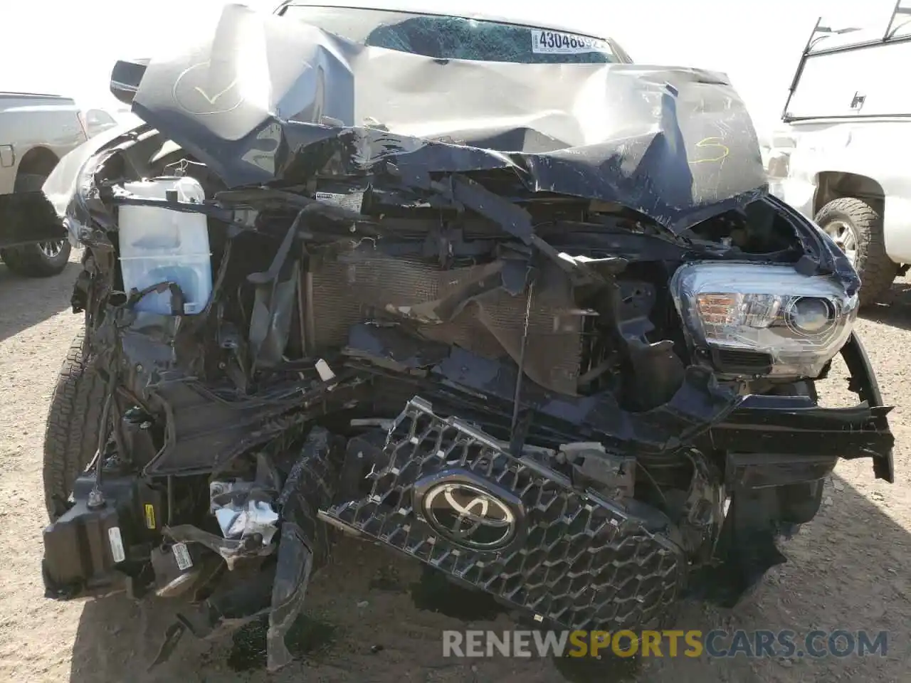 9 Photograph of a damaged car 3TMDZ5BN3KM068595 TOYOTA TACOMA 2019