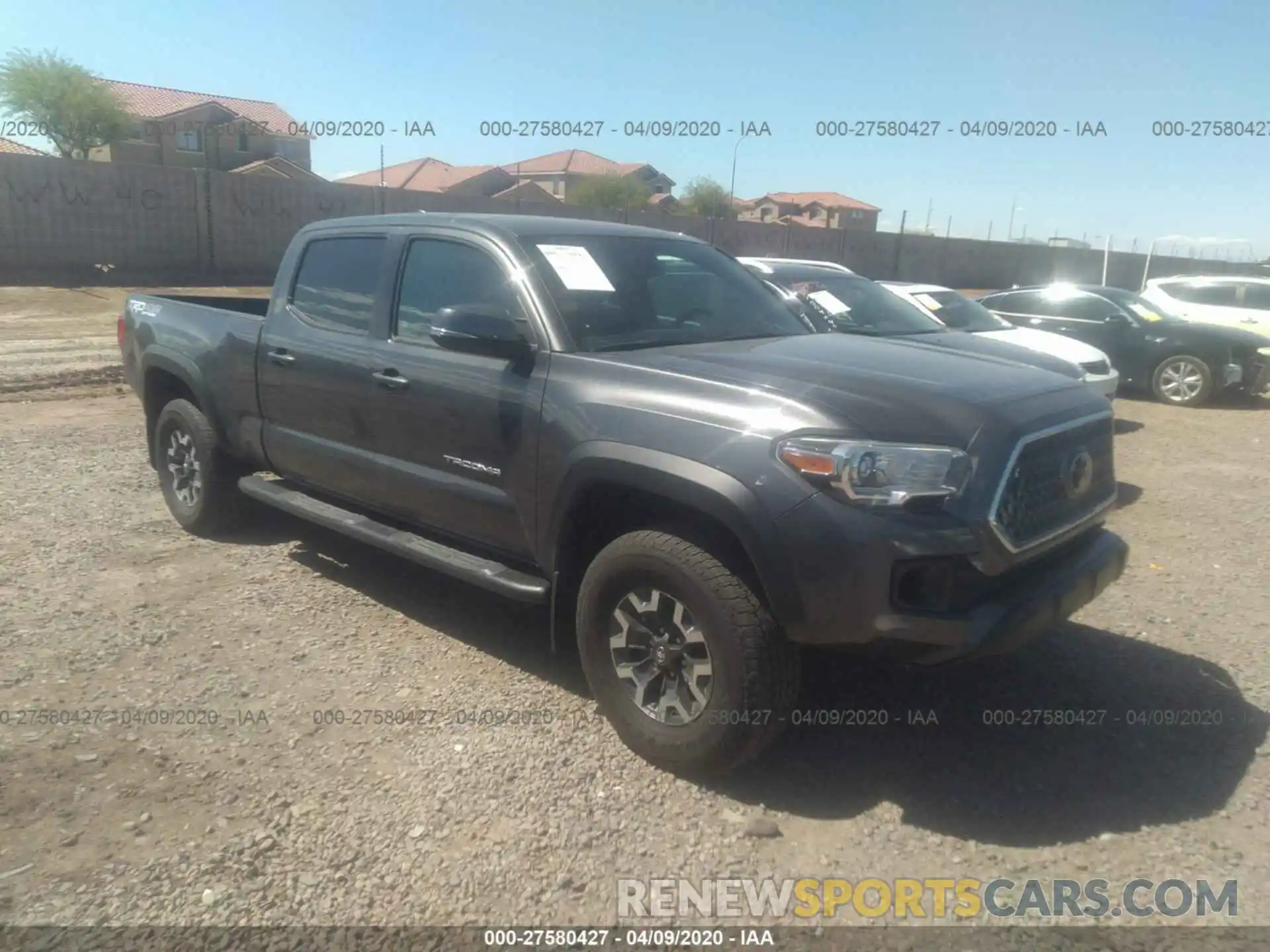 1 Photograph of a damaged car 3TMDZ5BN3KM069309 TOYOTA TACOMA 2019