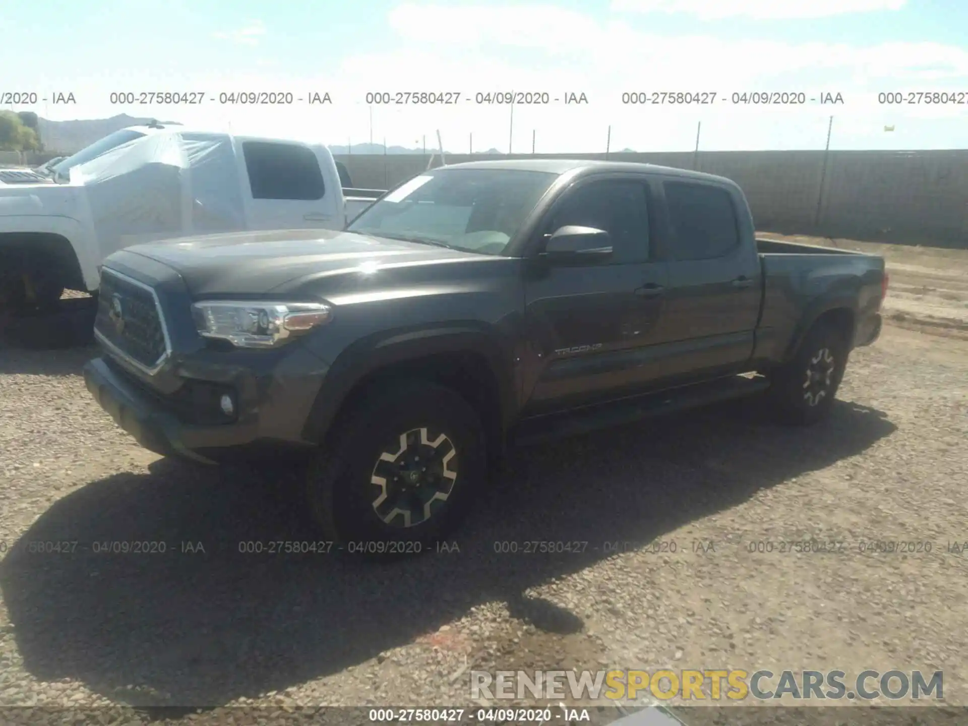 2 Photograph of a damaged car 3TMDZ5BN3KM069309 TOYOTA TACOMA 2019