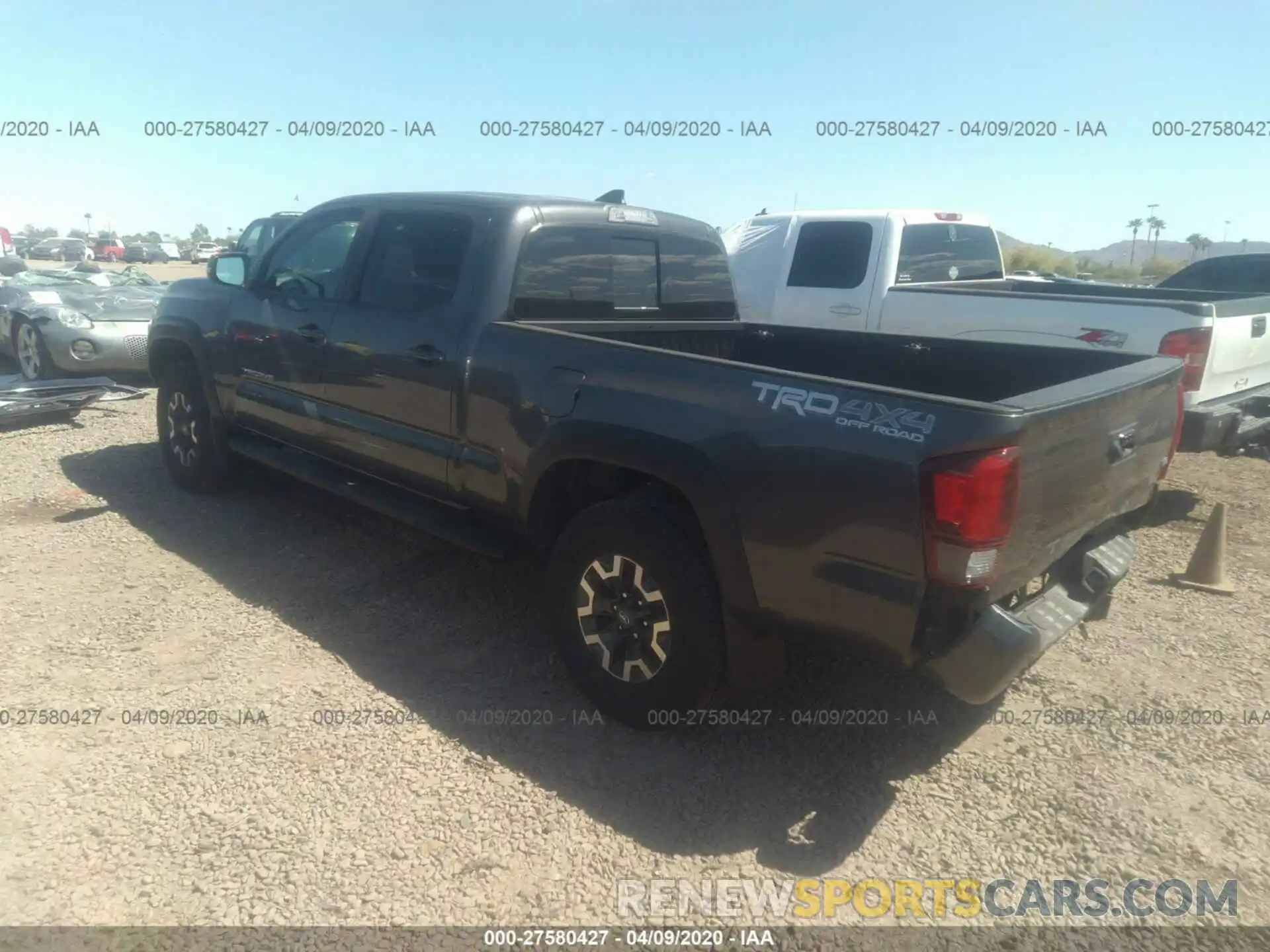 3 Photograph of a damaged car 3TMDZ5BN3KM069309 TOYOTA TACOMA 2019