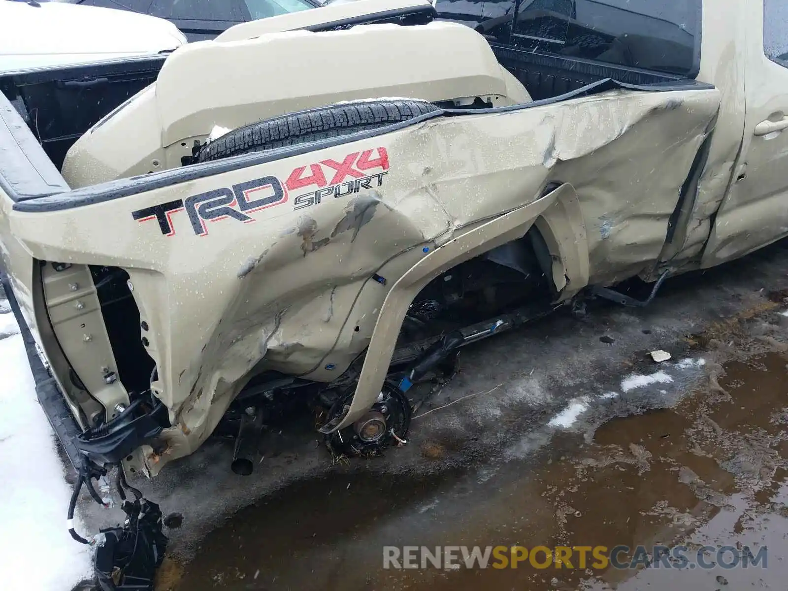 9 Photograph of a damaged car 3TMDZ5BN3KM074851 TOYOTA TACOMA 2019