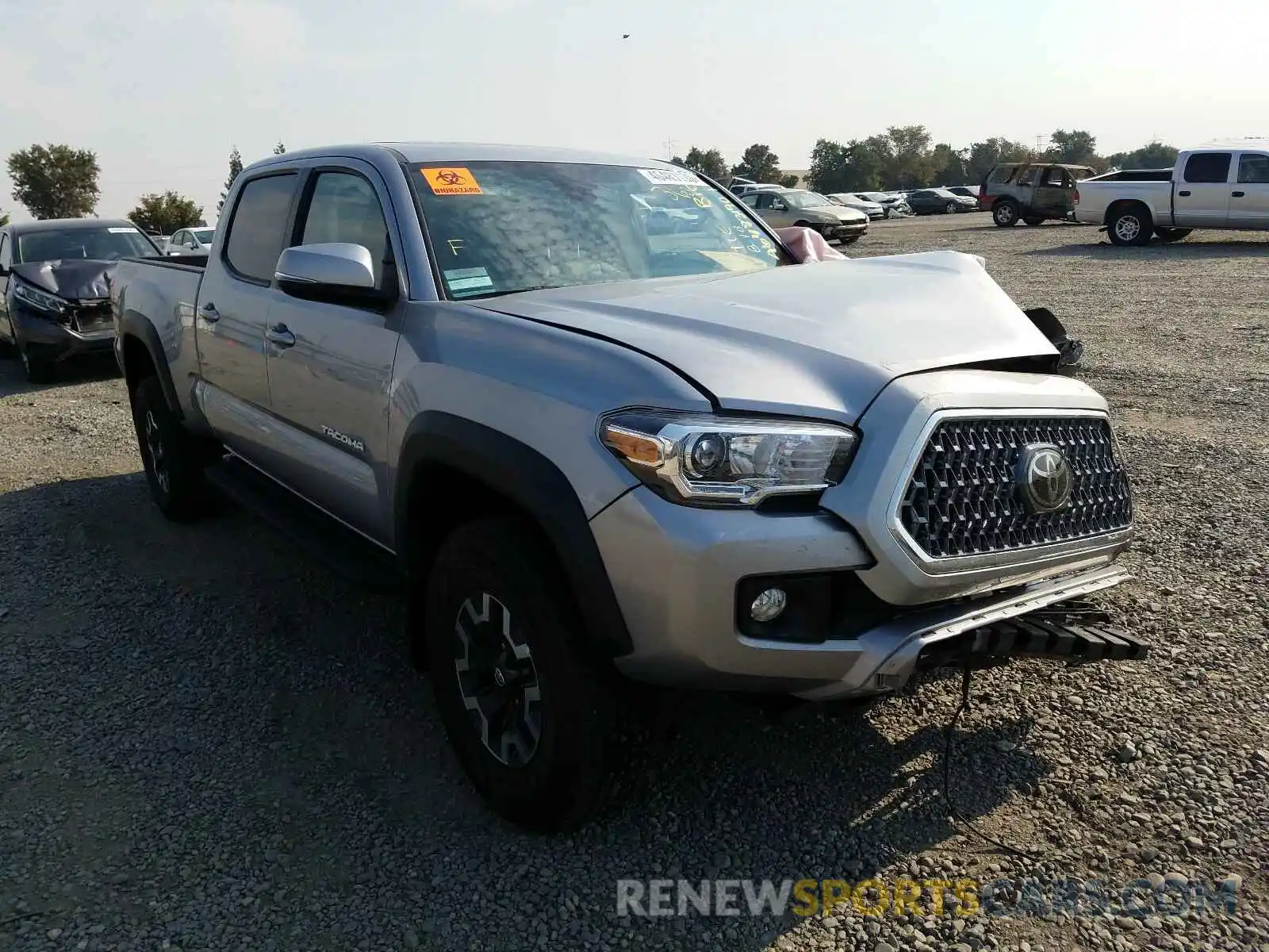 1 Photograph of a damaged car 3TMDZ5BN3KM074879 TOYOTA TACOMA 2019