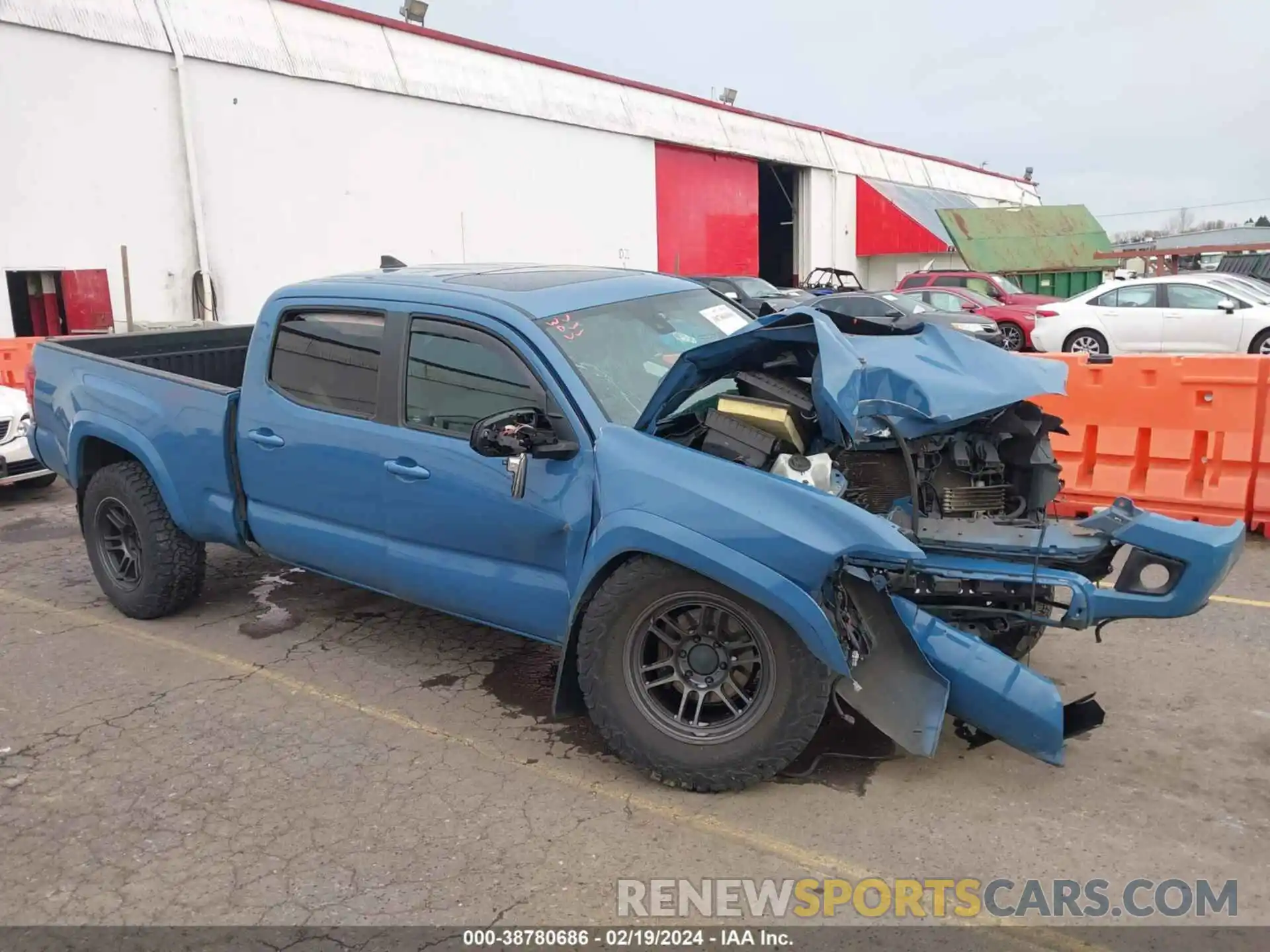 1 Photograph of a damaged car 3TMDZ5BN3KM075269 TOYOTA TACOMA 2019