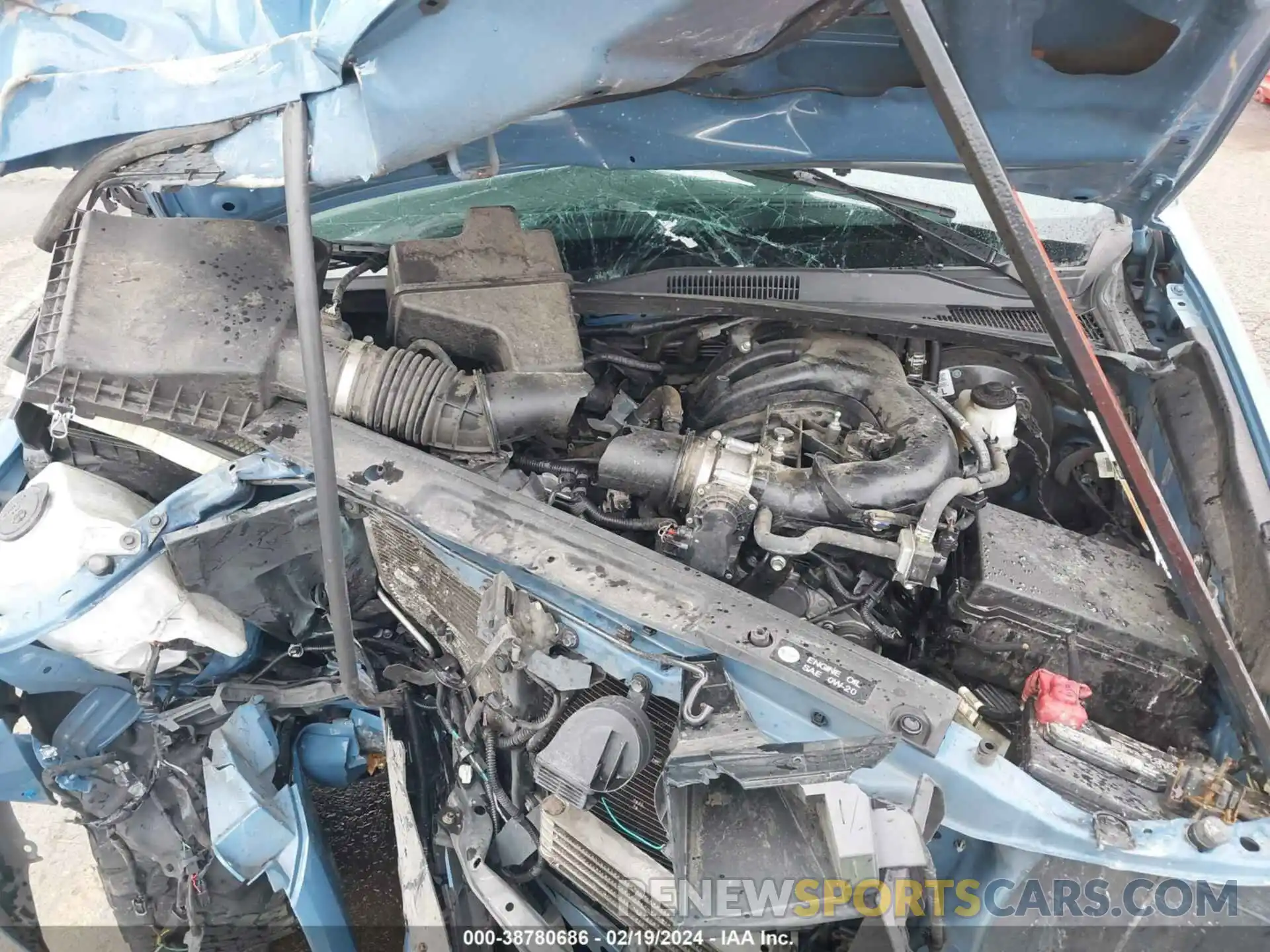 10 Photograph of a damaged car 3TMDZ5BN3KM075269 TOYOTA TACOMA 2019