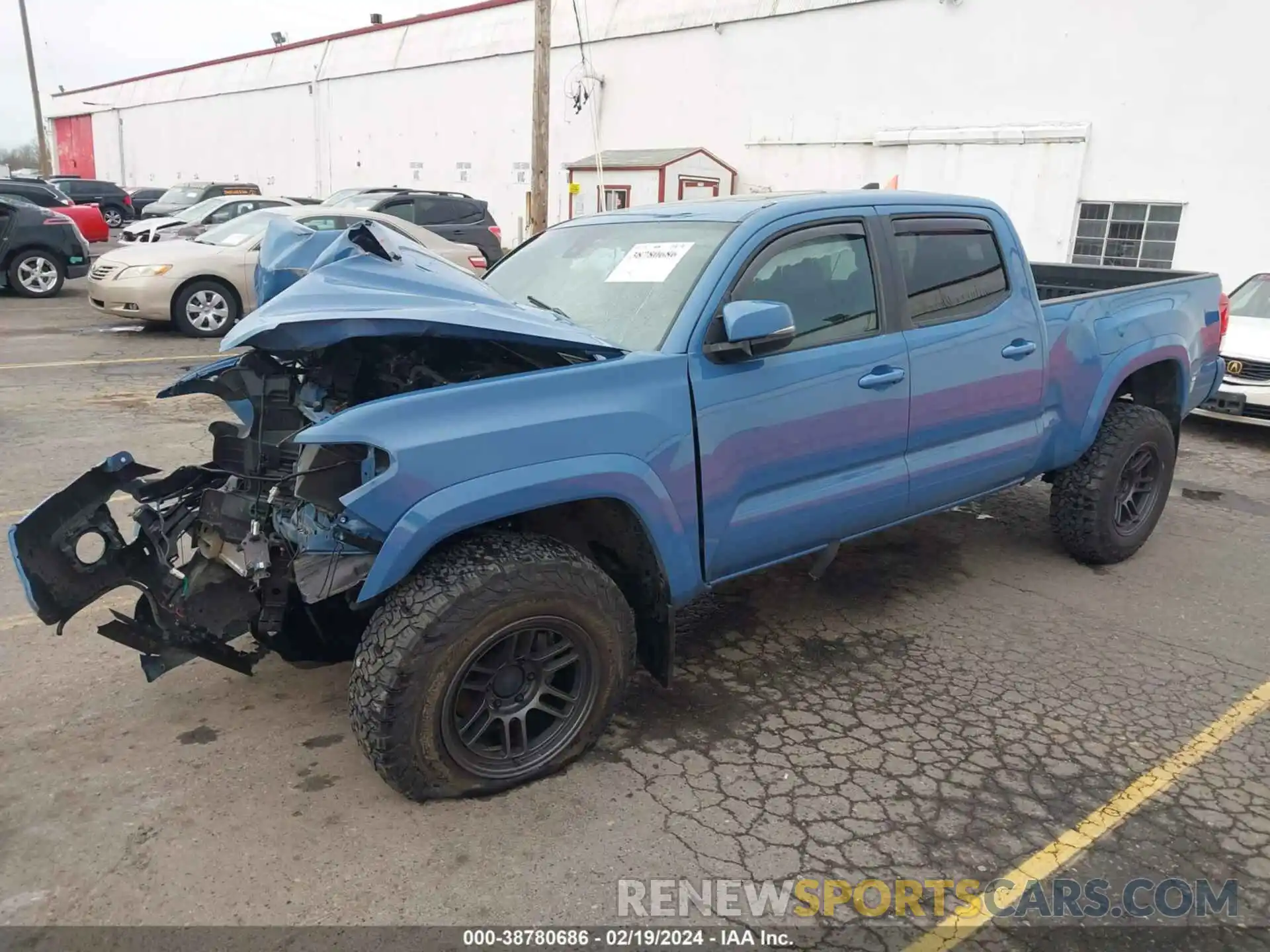 2 Photograph of a damaged car 3TMDZ5BN3KM075269 TOYOTA TACOMA 2019