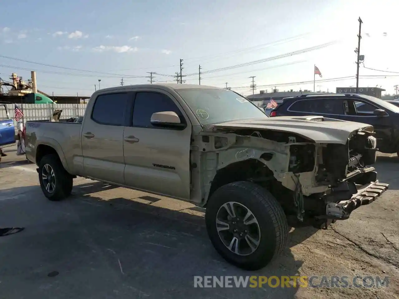 1 Photograph of a damaged car 3TMDZ5BN3KM075823 TOYOTA TACOMA 2019