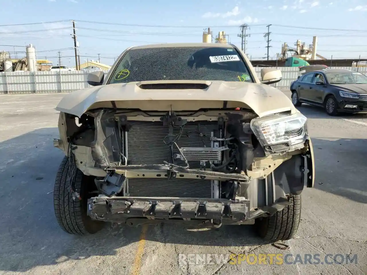 9 Photograph of a damaged car 3TMDZ5BN3KM075823 TOYOTA TACOMA 2019