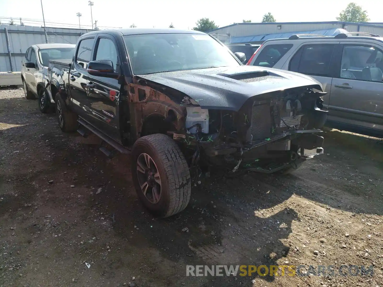 1 Photograph of a damaged car 3TMDZ5BN3KM079239 TOYOTA TACOMA 2019