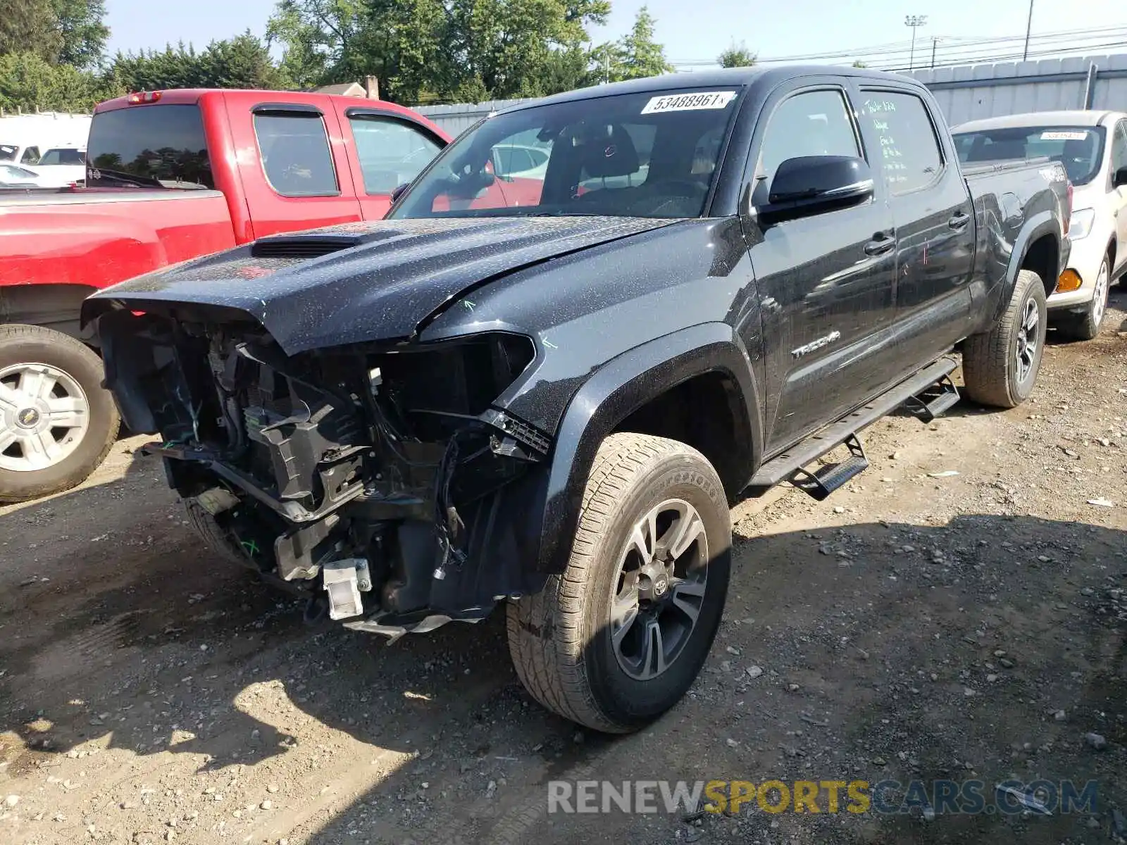 2 Photograph of a damaged car 3TMDZ5BN3KM079239 TOYOTA TACOMA 2019