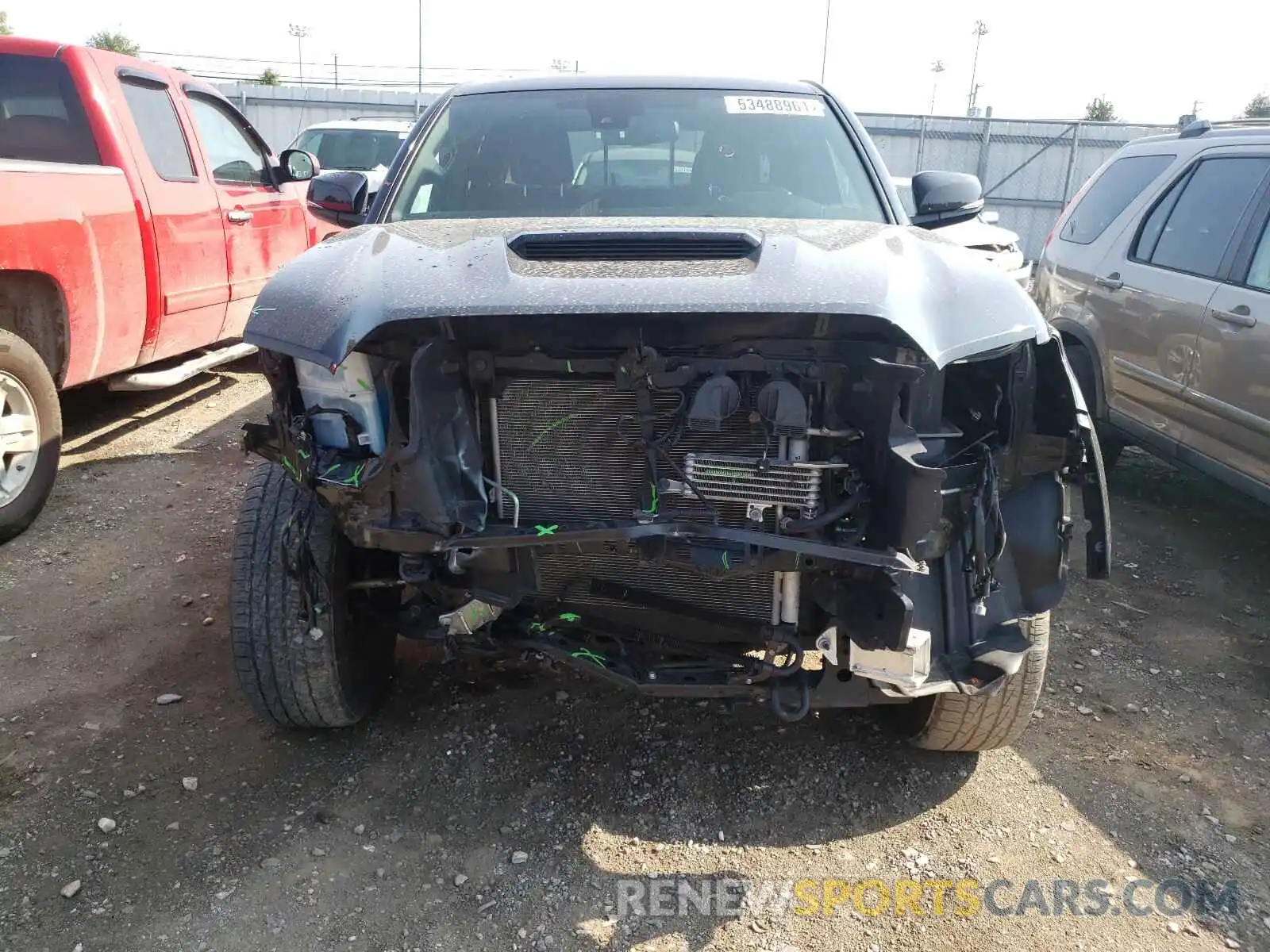 9 Photograph of a damaged car 3TMDZ5BN3KM079239 TOYOTA TACOMA 2019