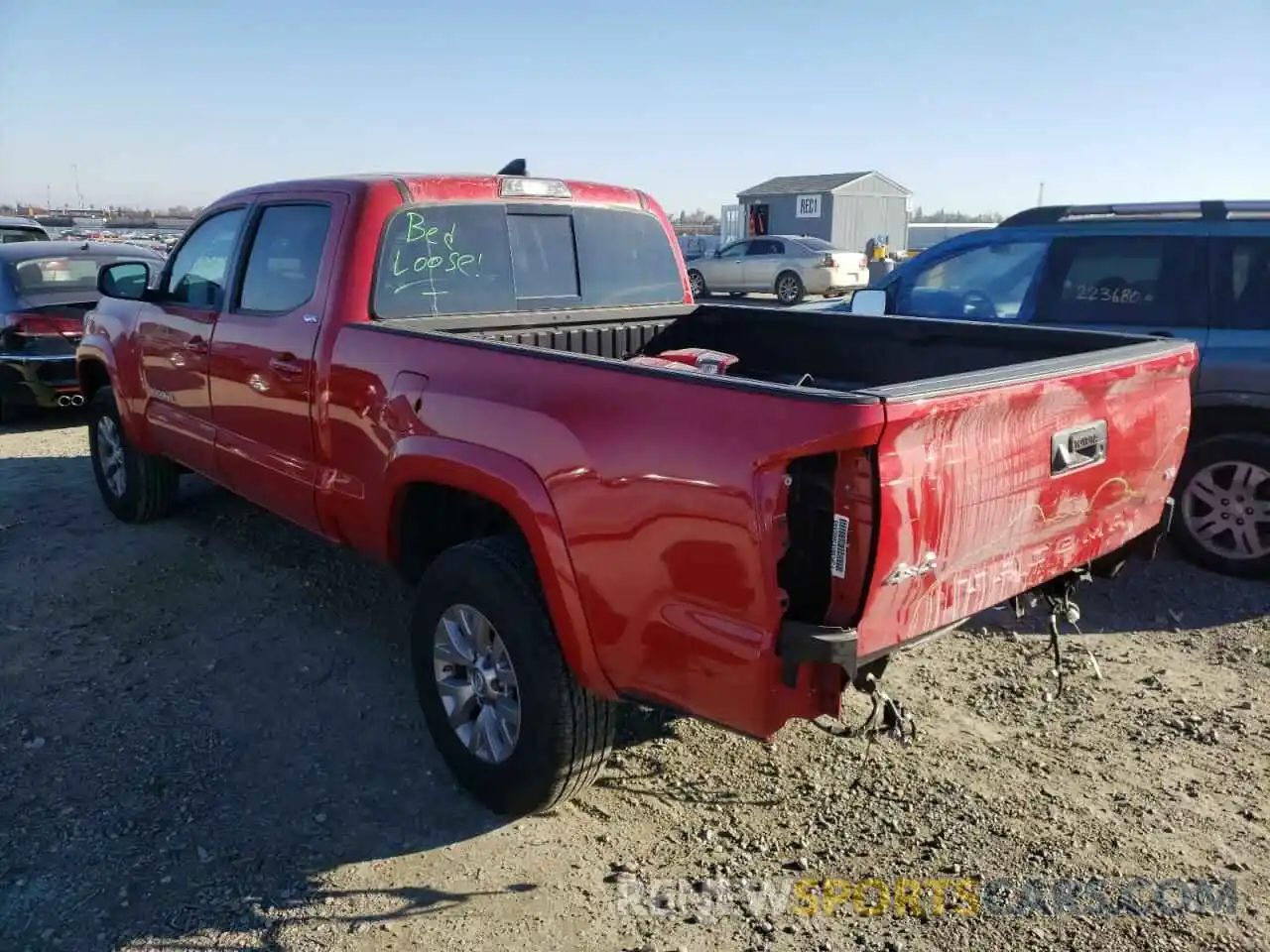 3 Photograph of a damaged car 3TMDZ5BN3KM079435 TOYOTA TACOMA 2019