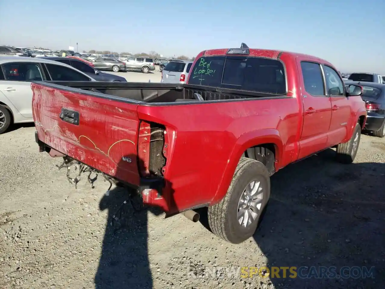 4 Photograph of a damaged car 3TMDZ5BN3KM079435 TOYOTA TACOMA 2019