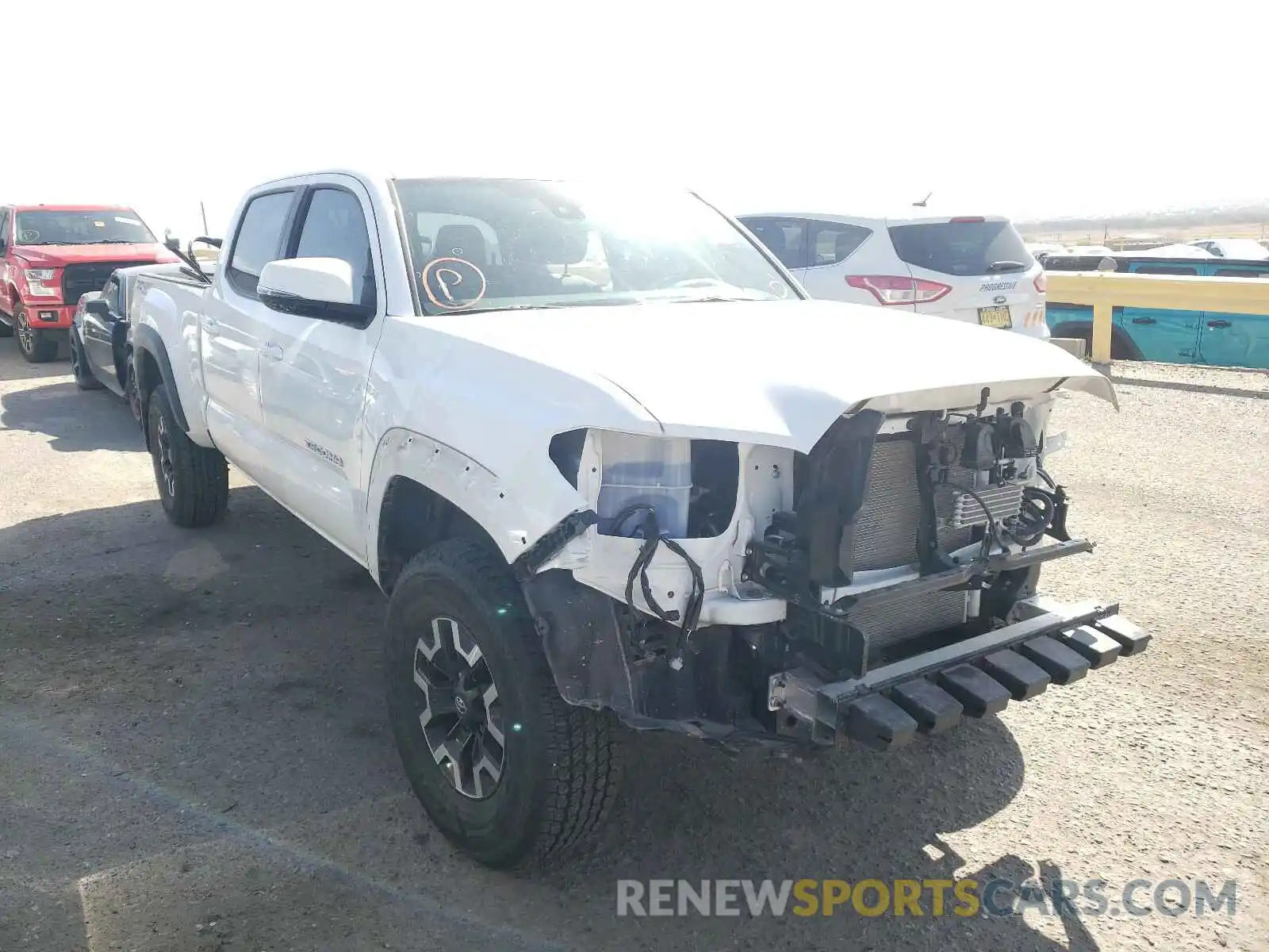 1 Photograph of a damaged car 3TMDZ5BN3KM079659 TOYOTA TACOMA 2019