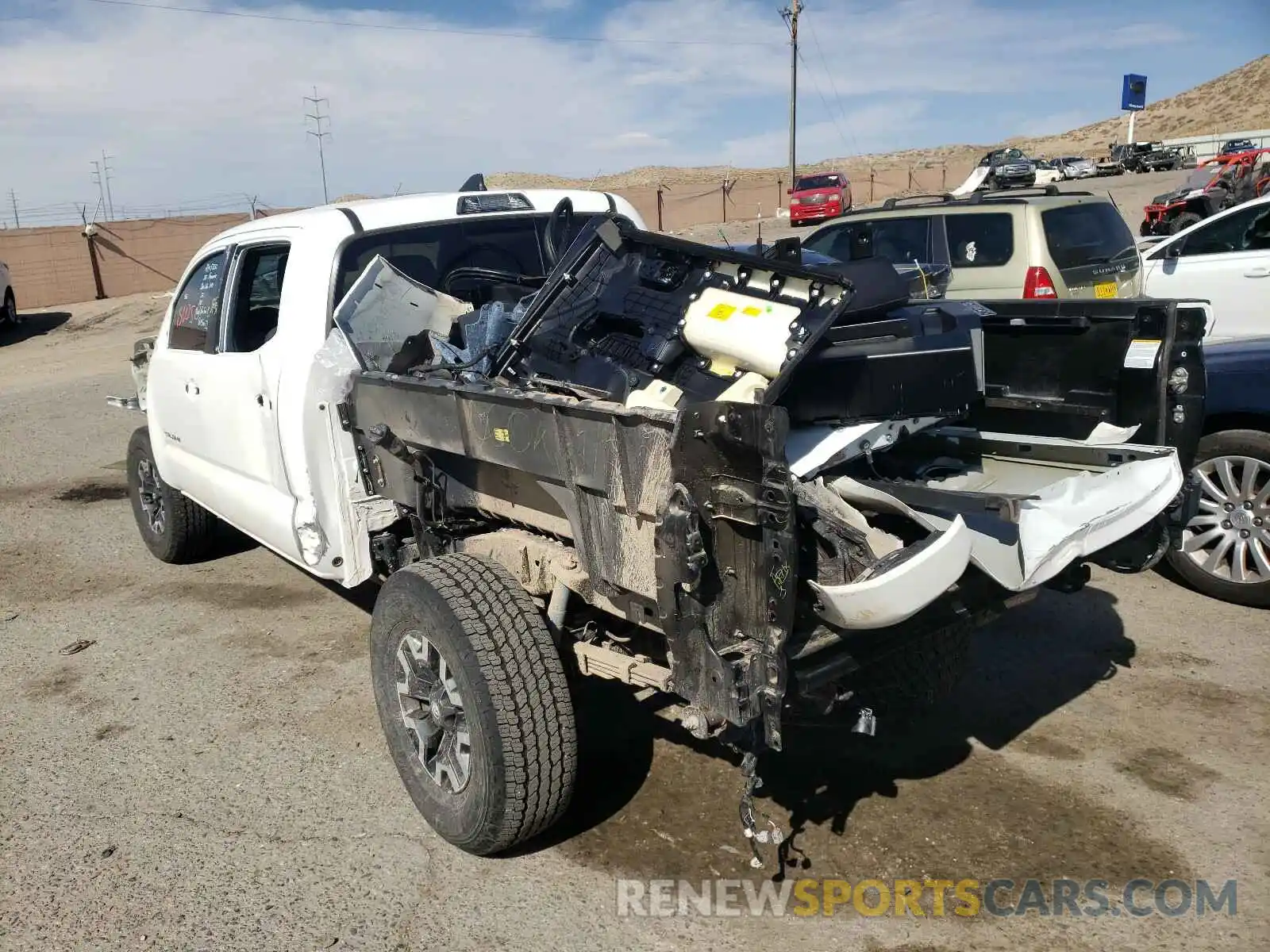 3 Photograph of a damaged car 3TMDZ5BN3KM079659 TOYOTA TACOMA 2019