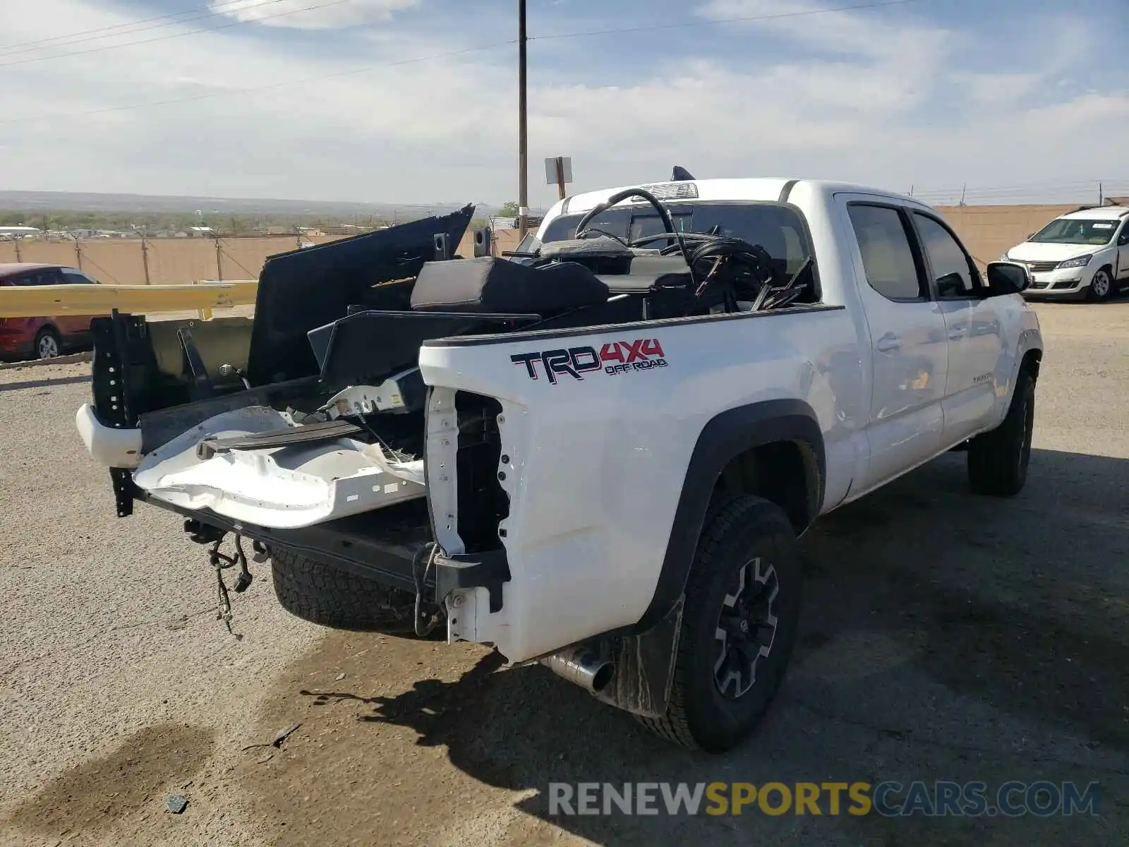 4 Photograph of a damaged car 3TMDZ5BN3KM079659 TOYOTA TACOMA 2019