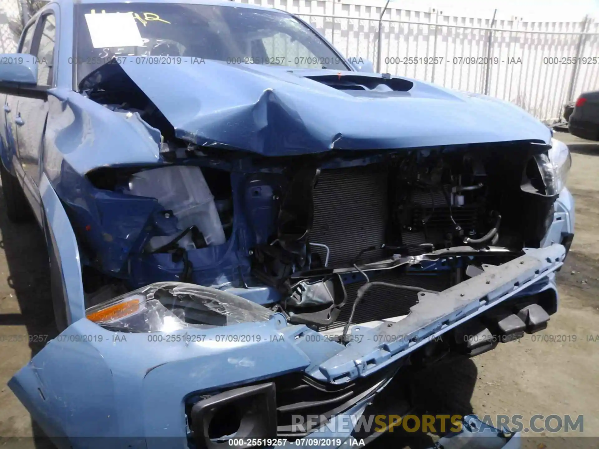 6 Photograph of a damaged car 3TMDZ5BN4KM055516 TOYOTA TACOMA 2019