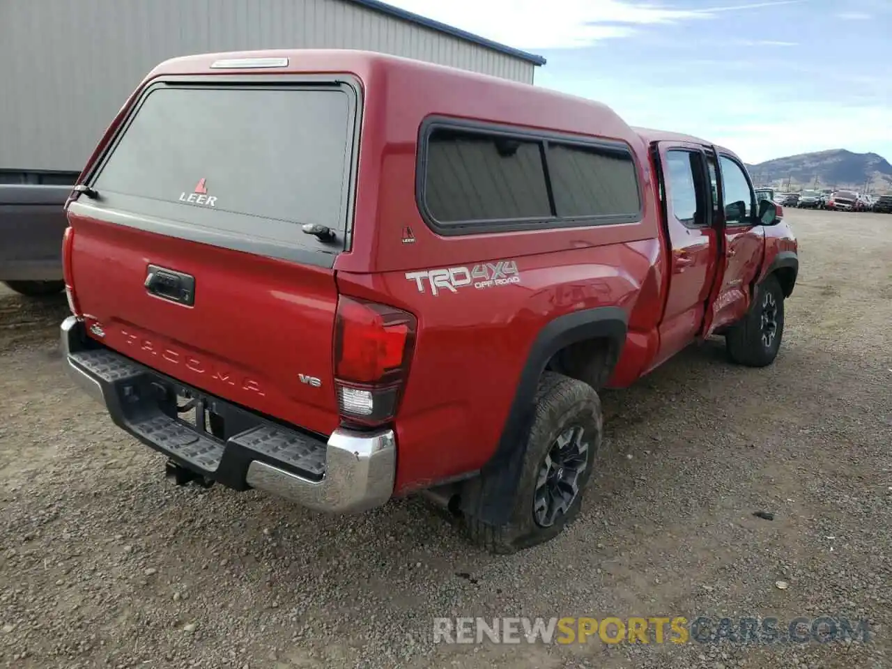 4 Photograph of a damaged car 3TMDZ5BN4KM055919 TOYOTA TACOMA 2019