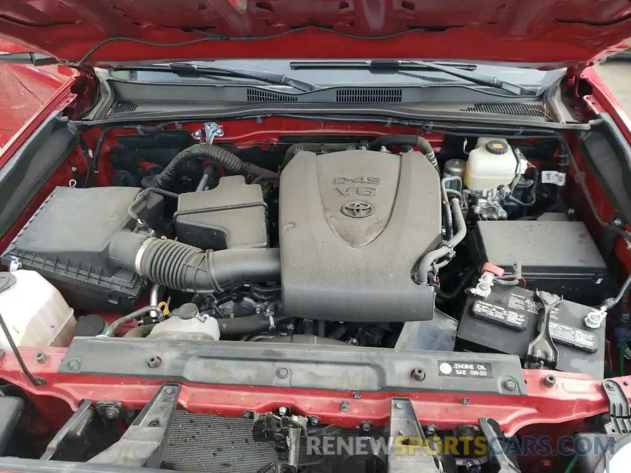 7 Photograph of a damaged car 3TMDZ5BN4KM055919 TOYOTA TACOMA 2019