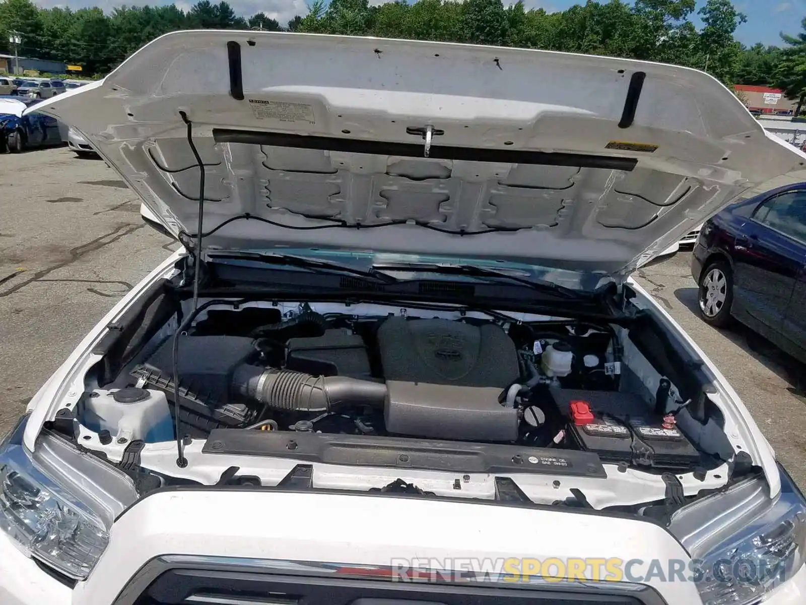 7 Photograph of a damaged car 3TMDZ5BN4KM057167 TOYOTA TACOMA 2019