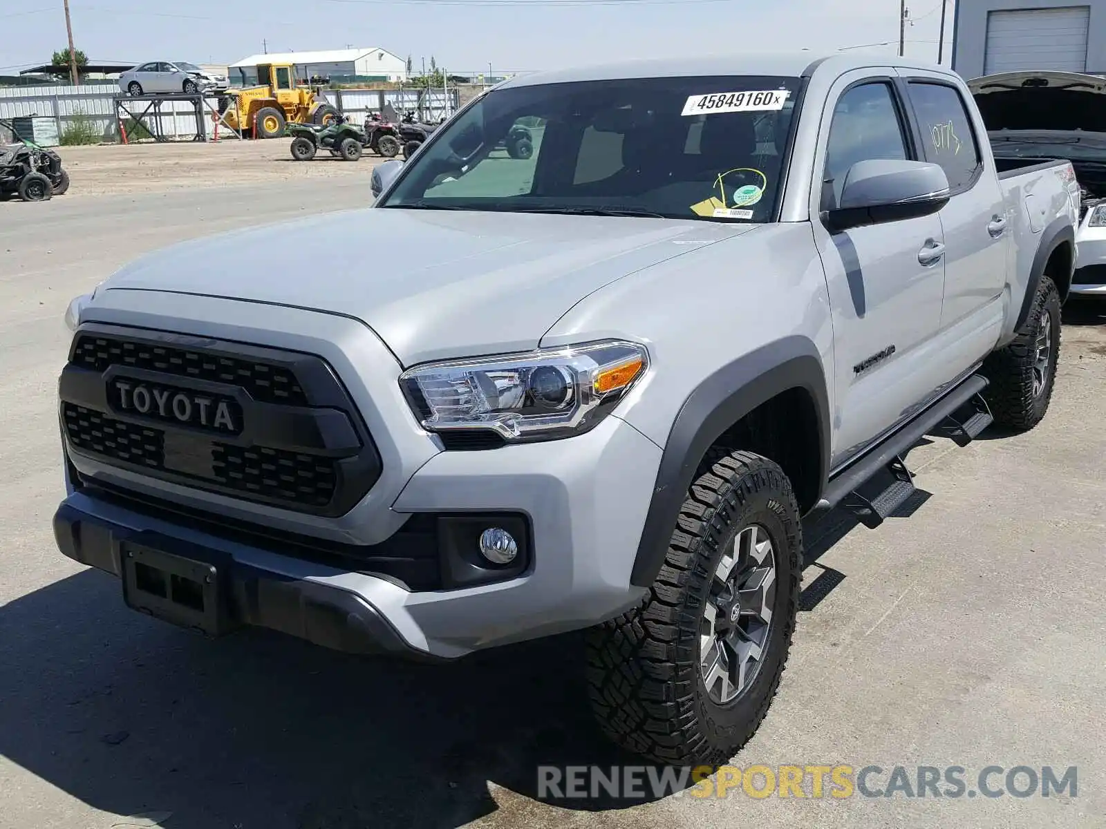 2 Photograph of a damaged car 3TMDZ5BN4KM057413 TOYOTA TACOMA 2019