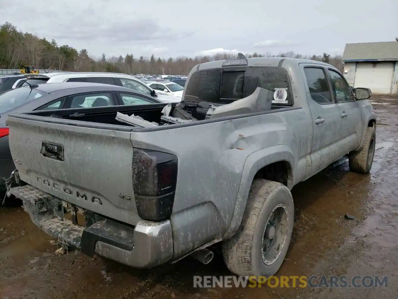 4 Photograph of a damaged car 3TMDZ5BN4KM057931 TOYOTA TACOMA 2019