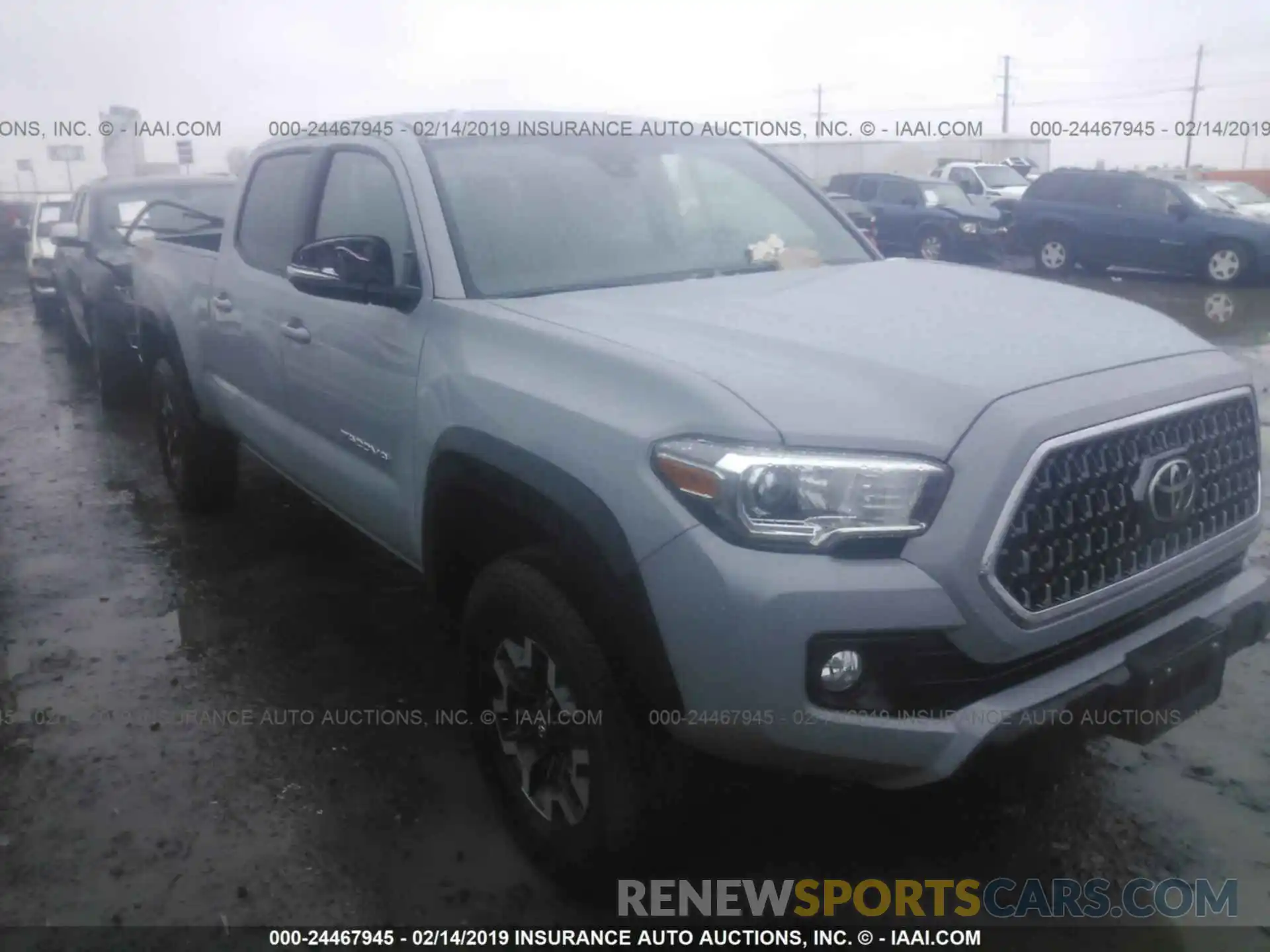 1 Photograph of a damaged car 3TMDZ5BN4KM059470 TOYOTA TACOMA 2019