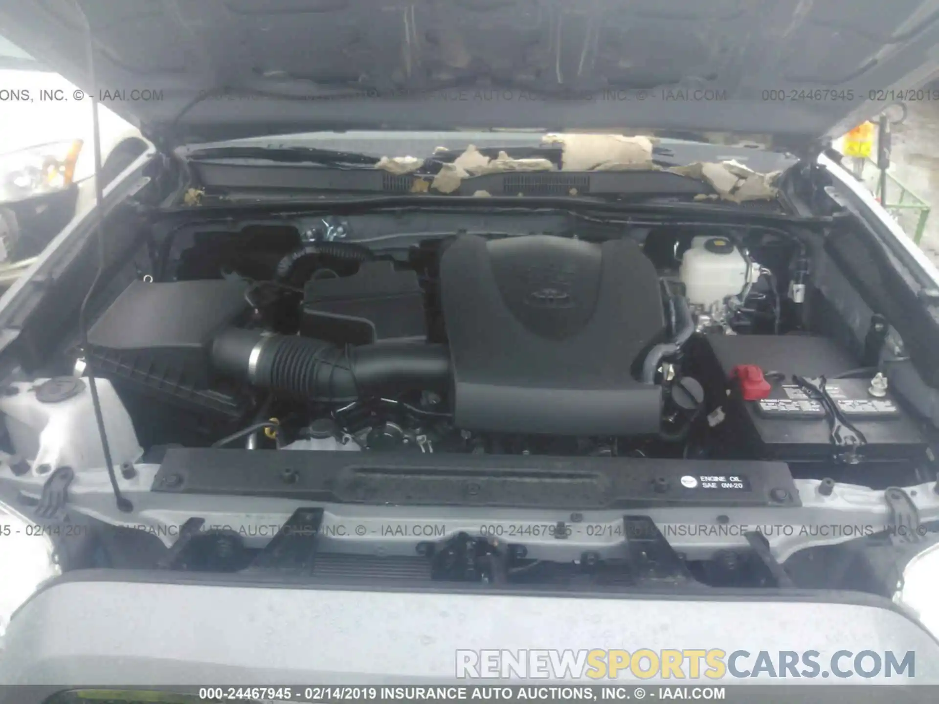 10 Photograph of a damaged car 3TMDZ5BN4KM059470 TOYOTA TACOMA 2019