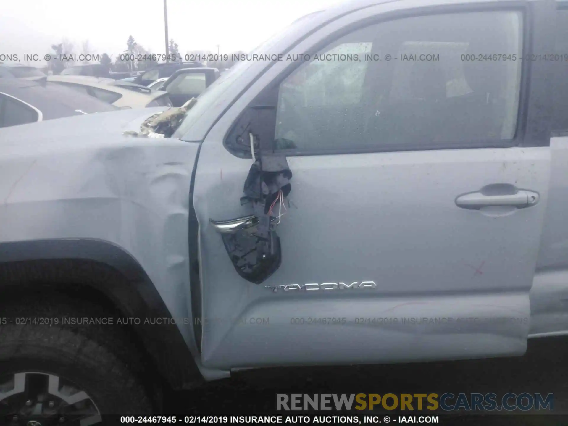 6 Photograph of a damaged car 3TMDZ5BN4KM059470 TOYOTA TACOMA 2019