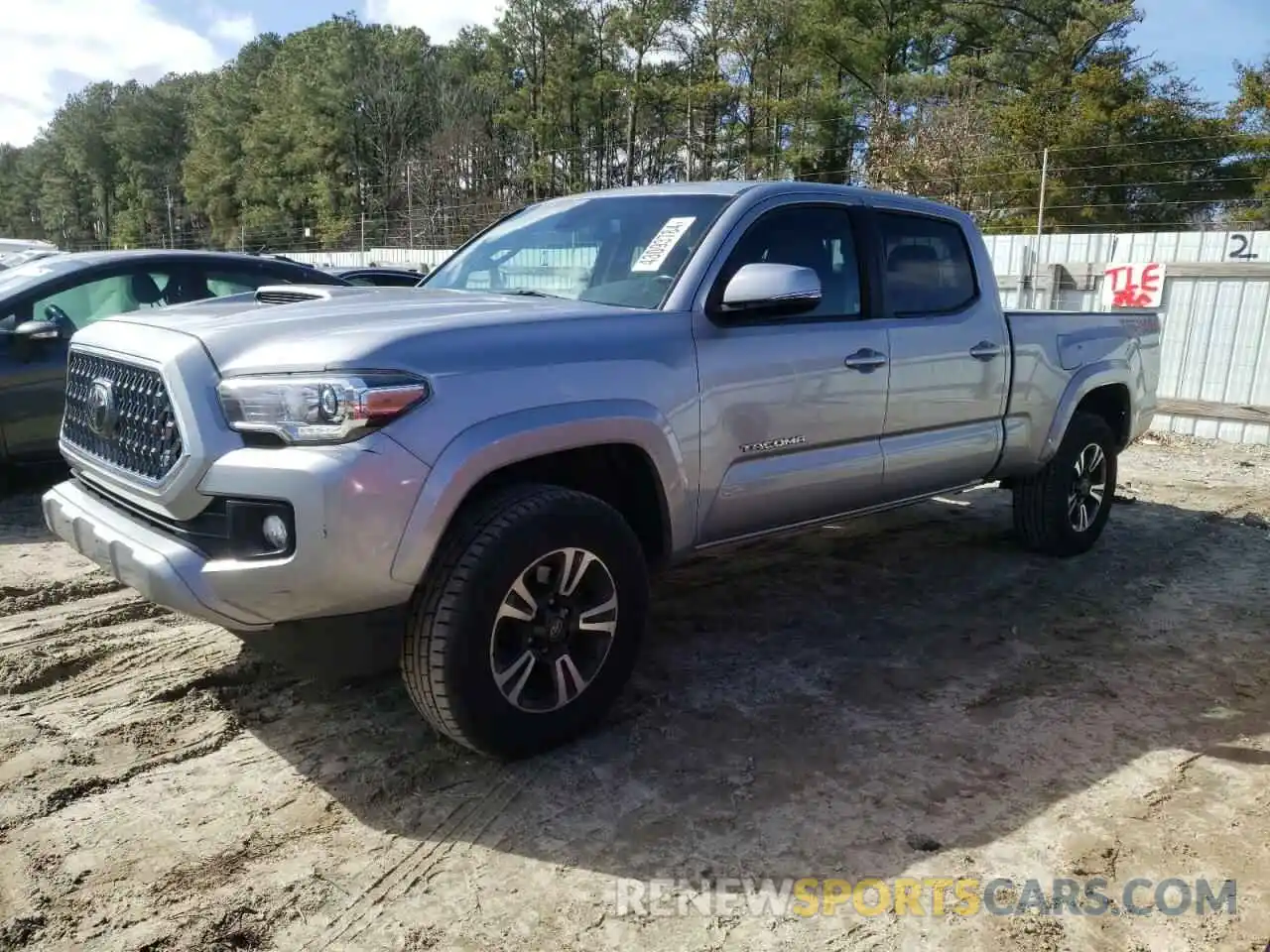 1 Photograph of a damaged car 3TMDZ5BN4KM060862 TOYOTA TACOMA 2019