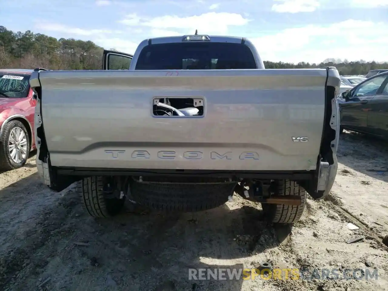 6 Photograph of a damaged car 3TMDZ5BN4KM060862 TOYOTA TACOMA 2019