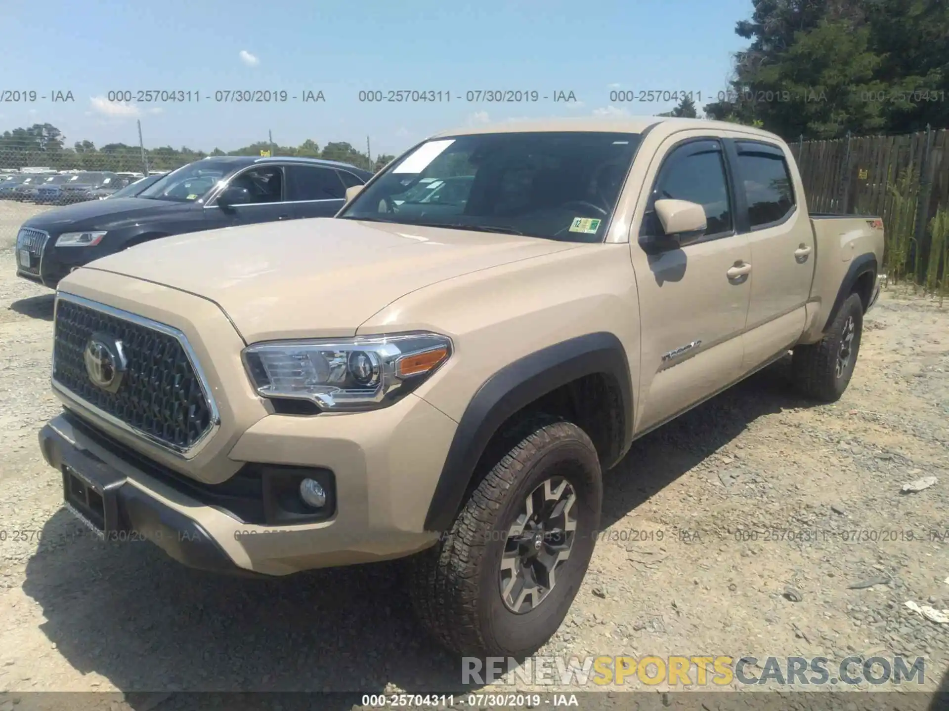 2 Photograph of a damaged car 3TMDZ5BN4KM061073 TOYOTA TACOMA 2019