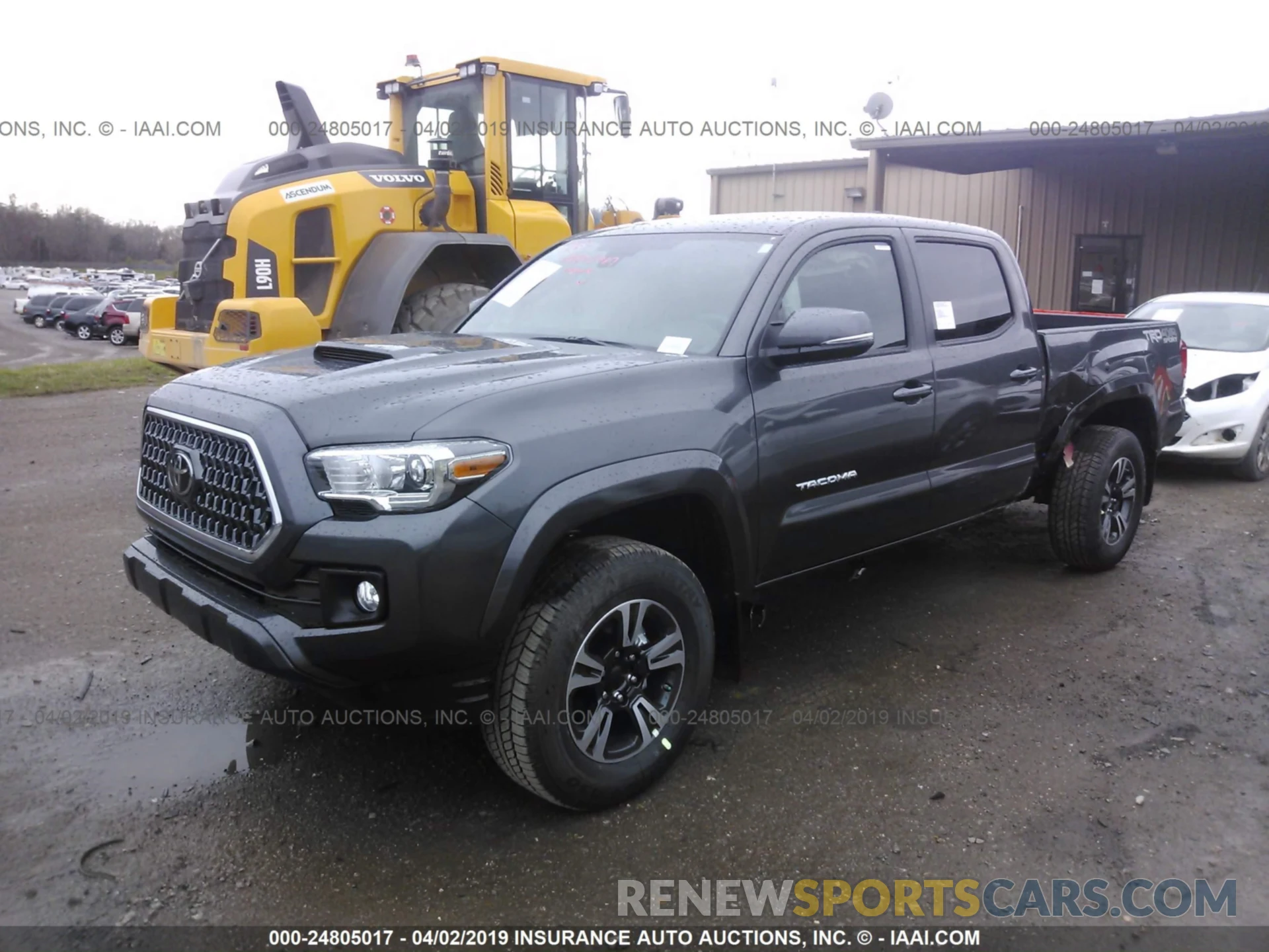 2 Photograph of a damaged car 3TMDZ5BN4KM061168 TOYOTA TACOMA 2019