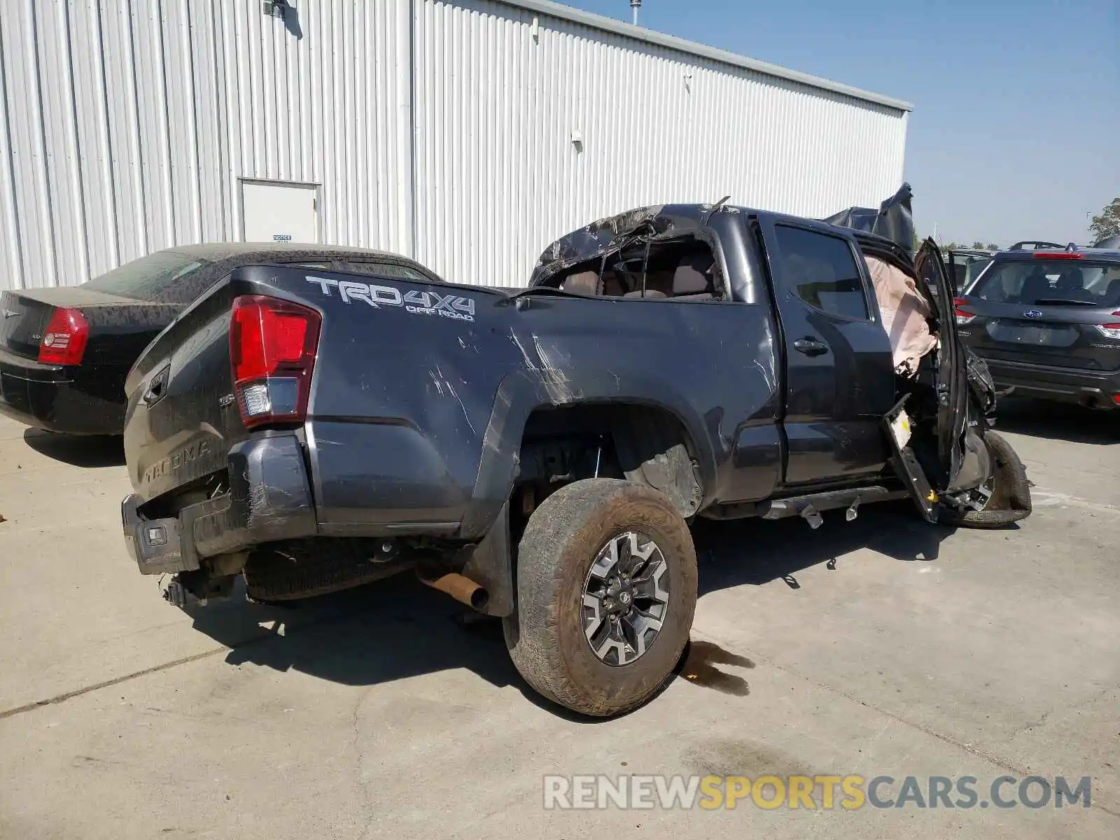 4 Photograph of a damaged car 3TMDZ5BN4KM061879 TOYOTA TACOMA 2019