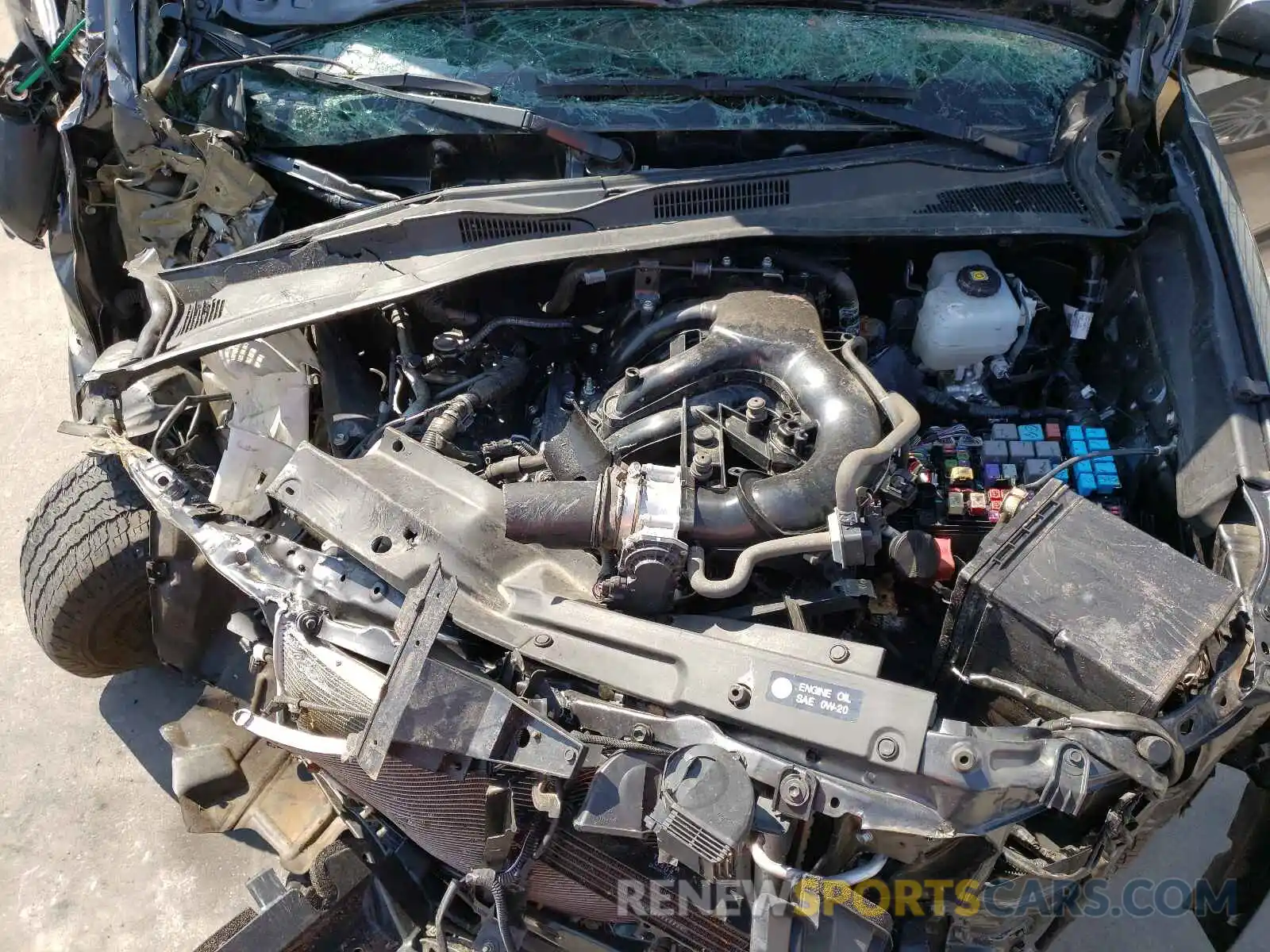 7 Photograph of a damaged car 3TMDZ5BN4KM061879 TOYOTA TACOMA 2019