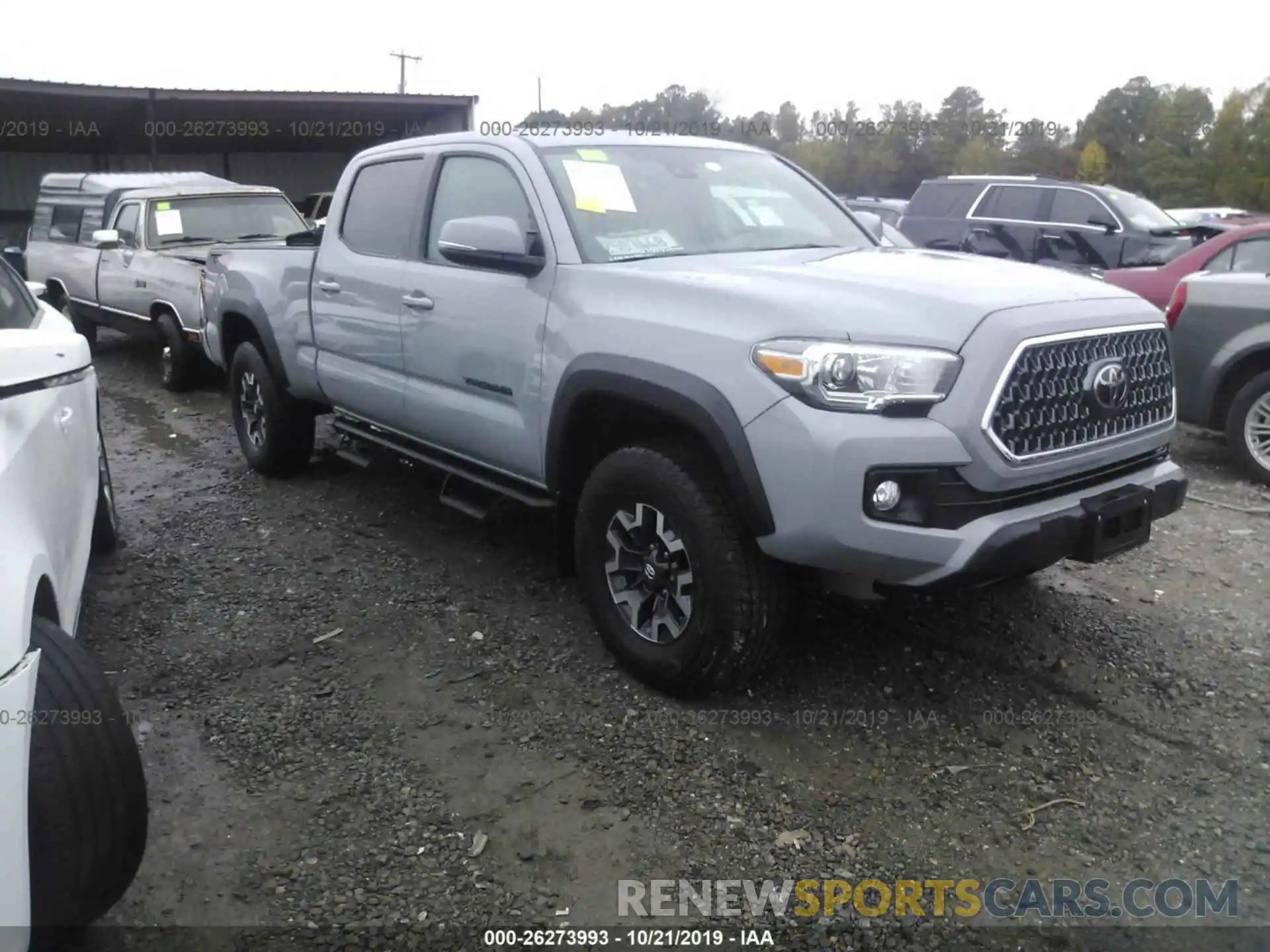 1 Photograph of a damaged car 3TMDZ5BN4KM065544 TOYOTA TACOMA 2019