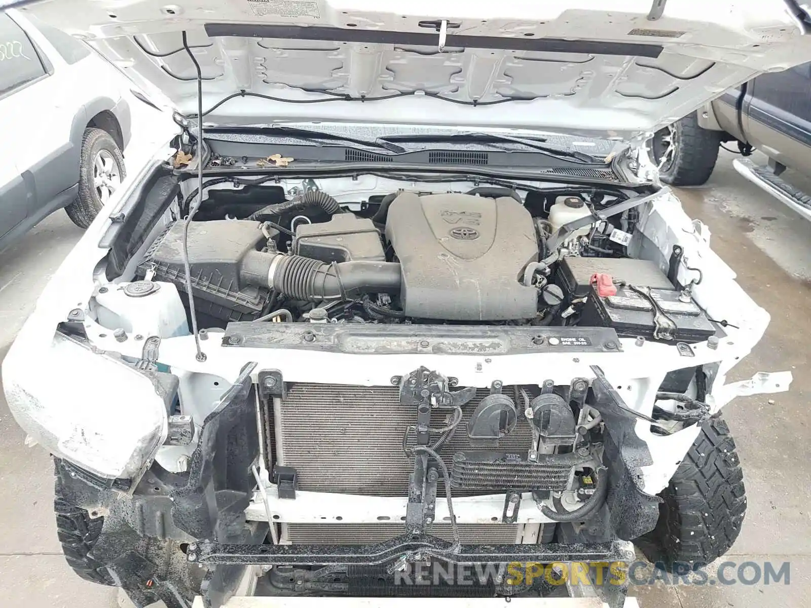 7 Photograph of a damaged car 3TMDZ5BN4KM067438 TOYOTA TACOMA 2019