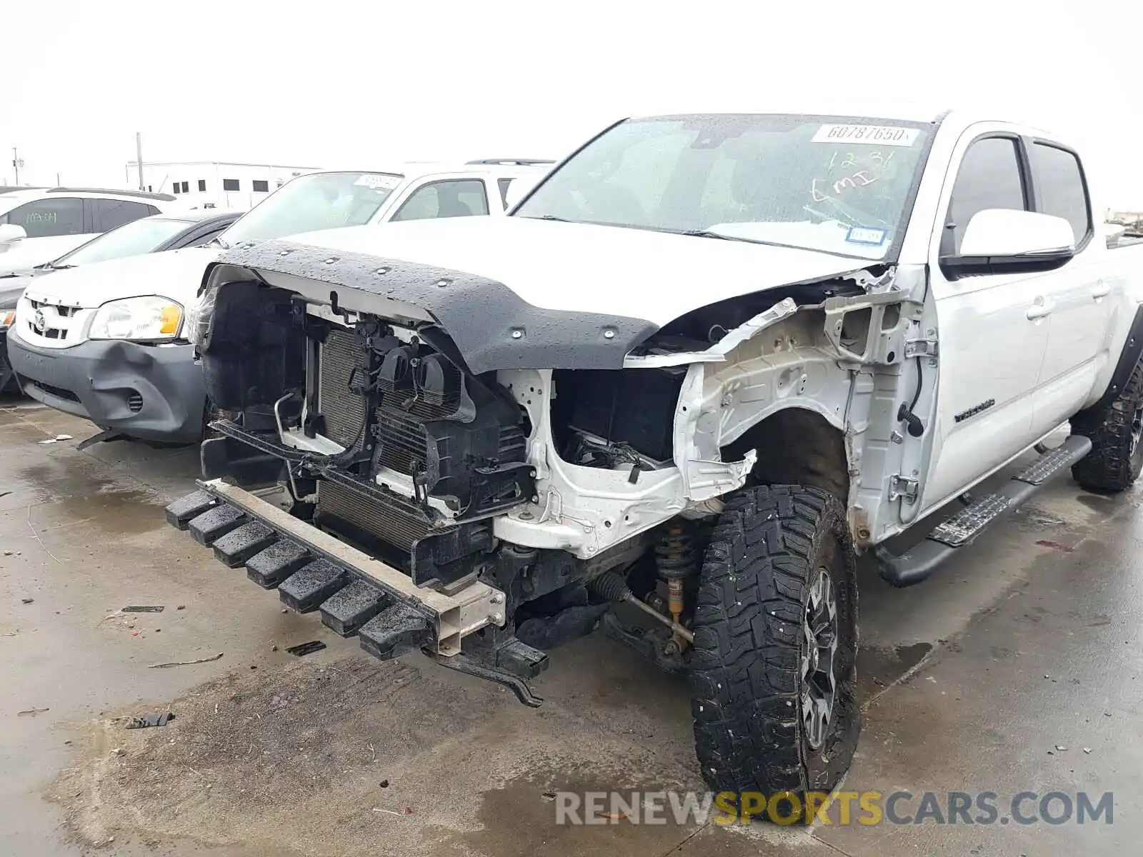 9 Photograph of a damaged car 3TMDZ5BN4KM067438 TOYOTA TACOMA 2019