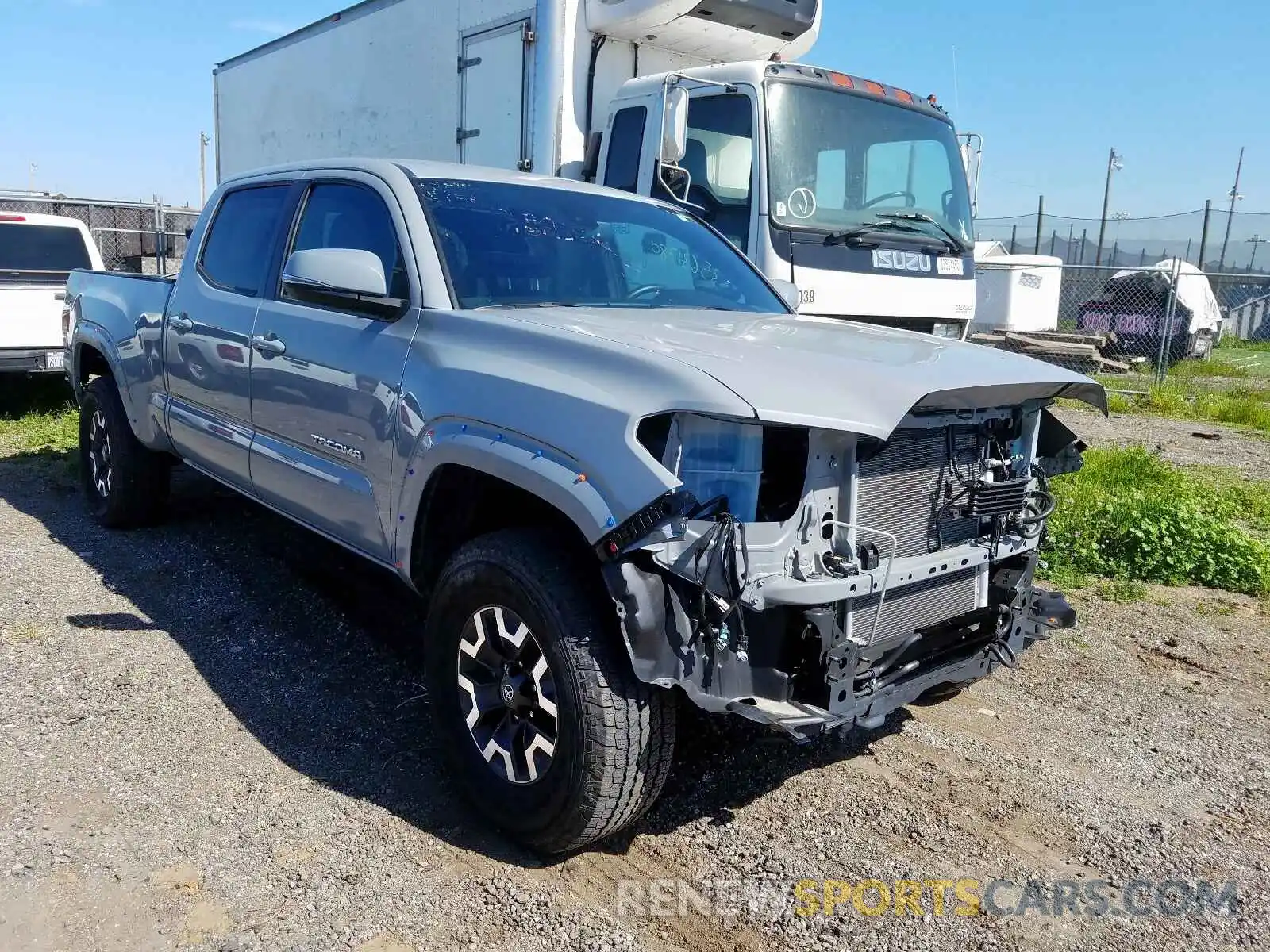 1 Photograph of a damaged car 3TMDZ5BN4KM070095 TOYOTA TACOMA 2019