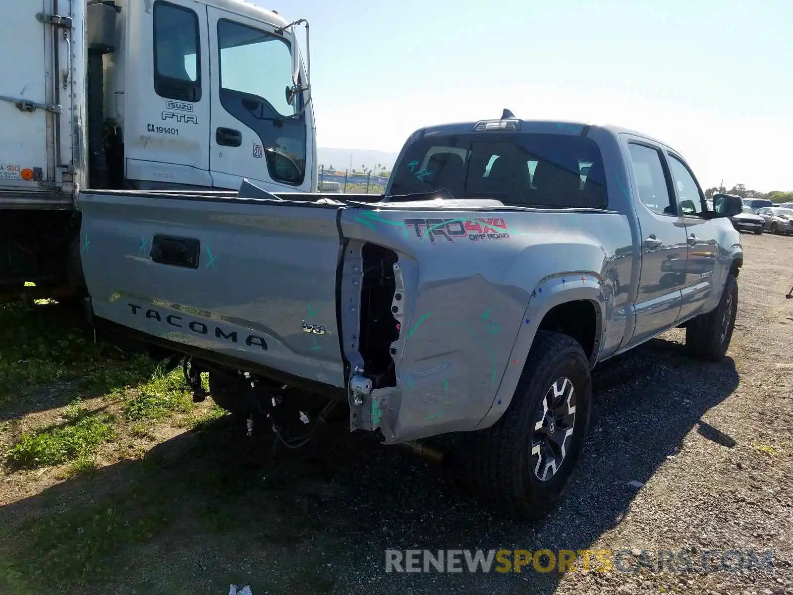 4 Photograph of a damaged car 3TMDZ5BN4KM070095 TOYOTA TACOMA 2019