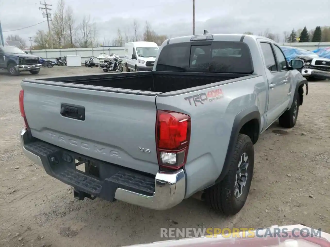 4 Photograph of a damaged car 3TMDZ5BN4KM074325 TOYOTA TACOMA 2019