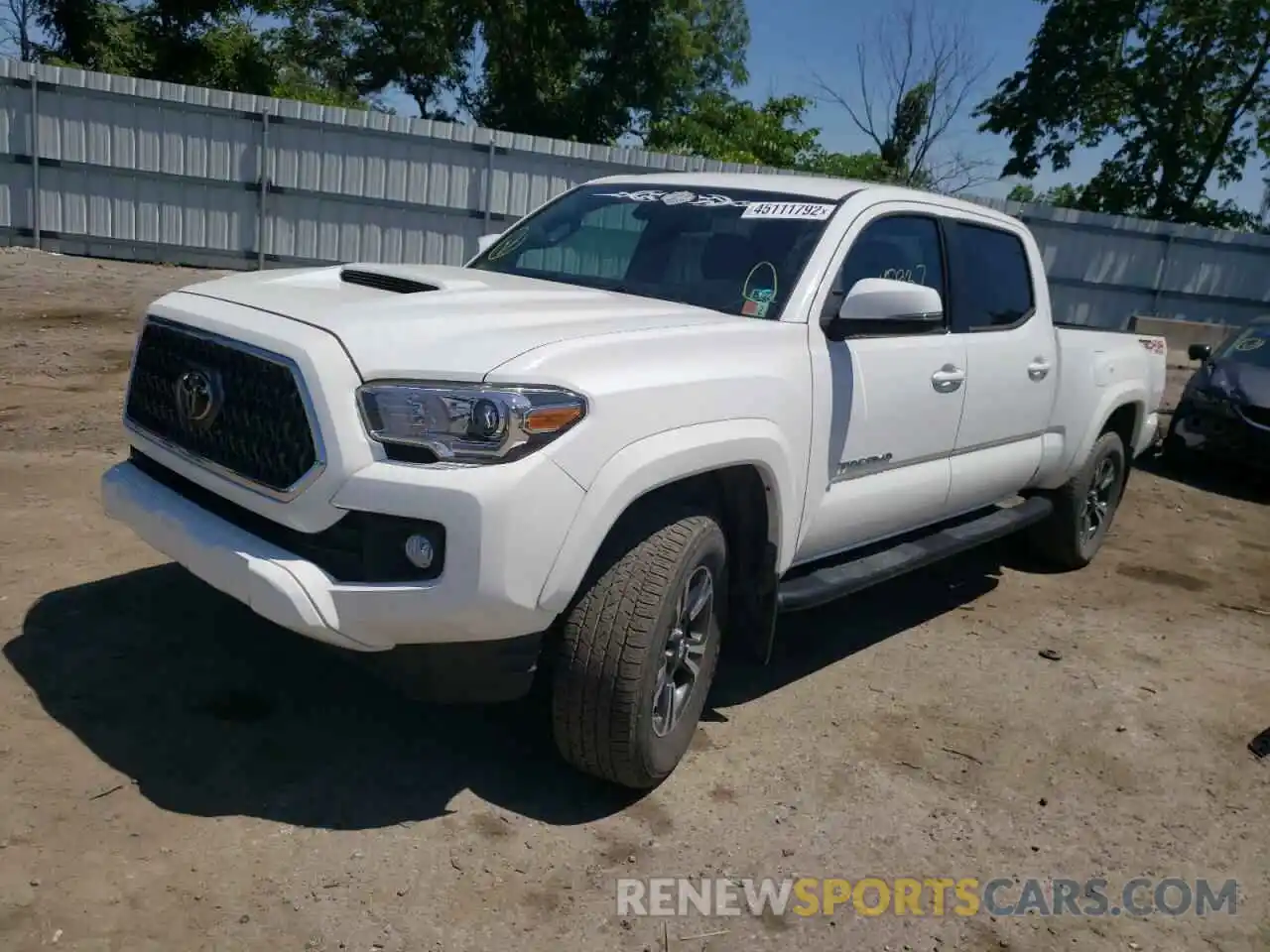 2 Photograph of a damaged car 3TMDZ5BN4KM078245 TOYOTA TACOMA 2019